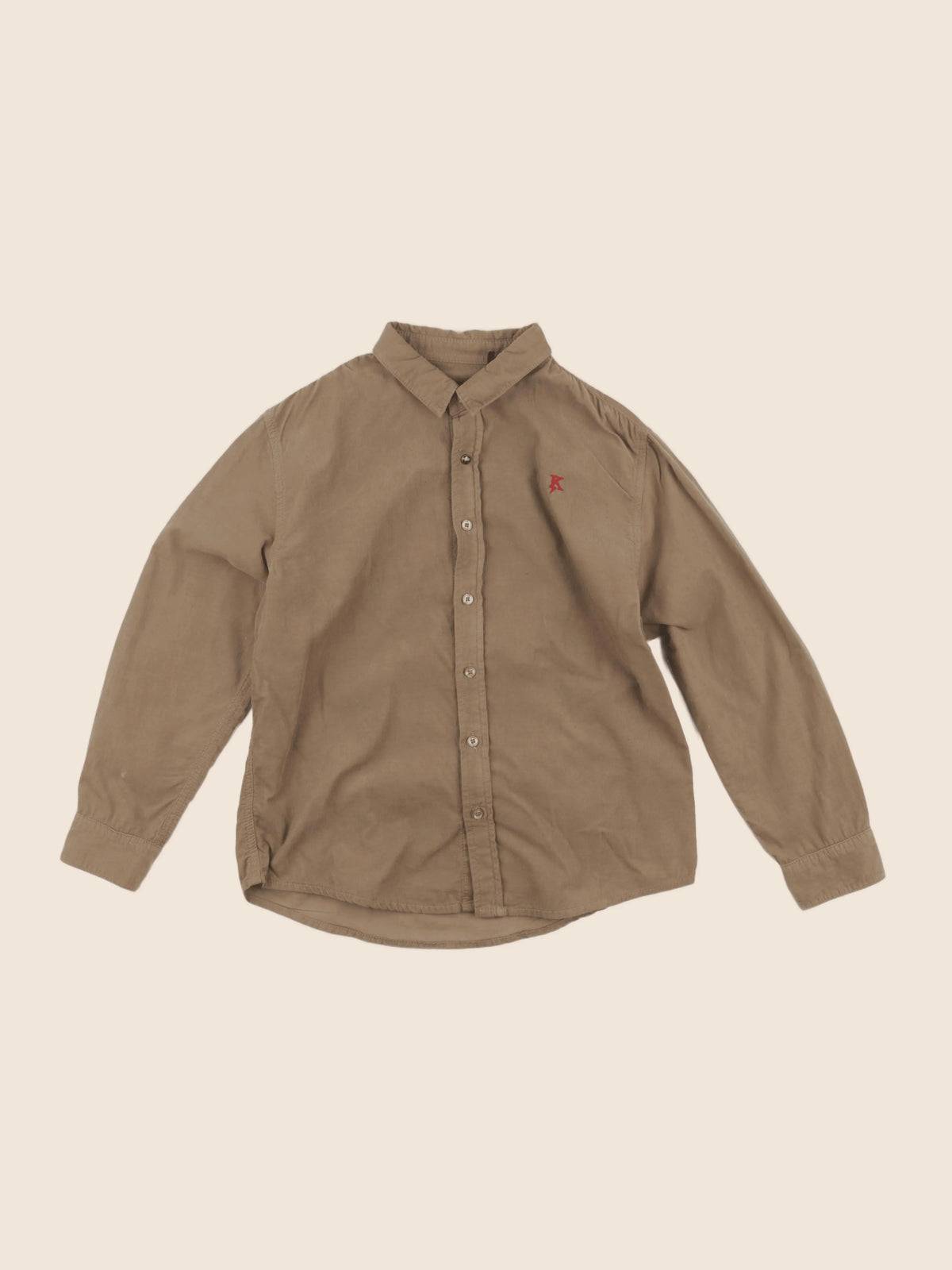 IKKS - chemise marron - 10 ans