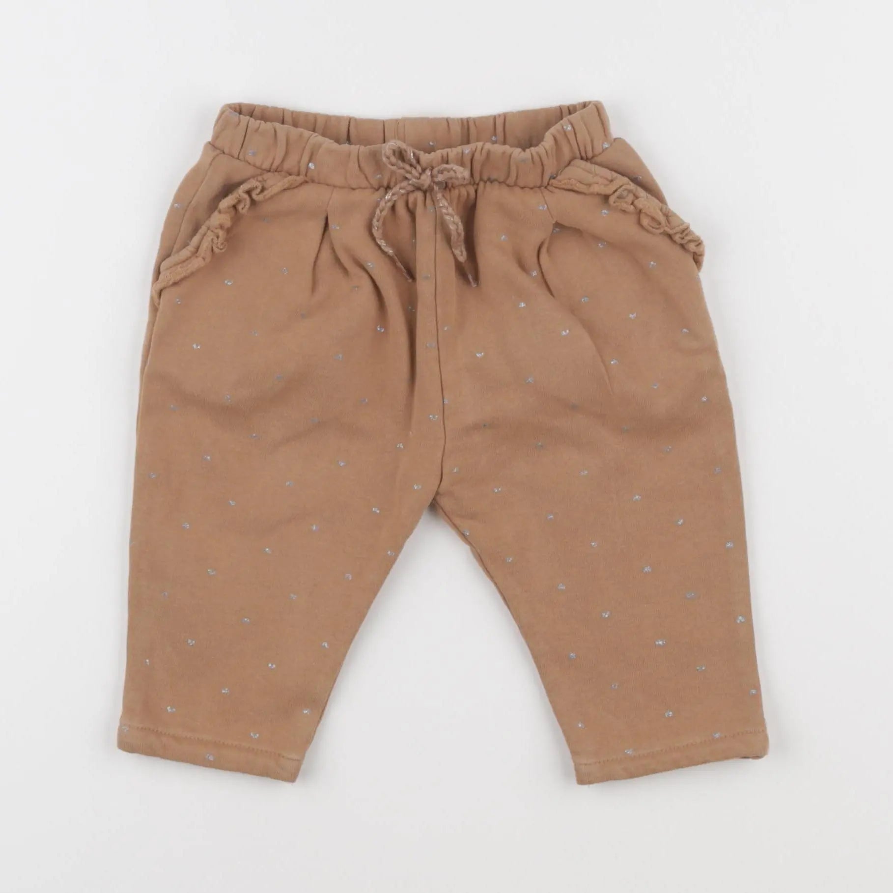 Vertbaudet - jogging marron - 12 mois
