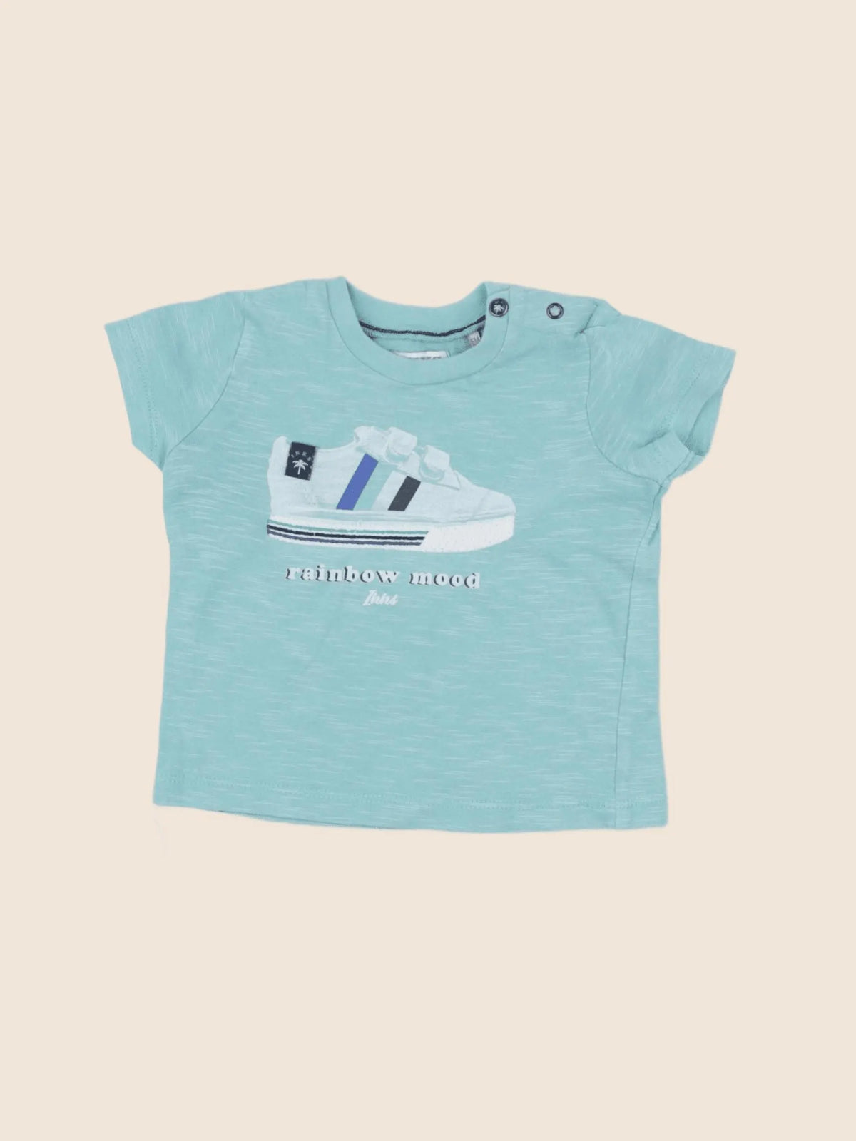 IKKS - tee-shirt bleu - 6 mois