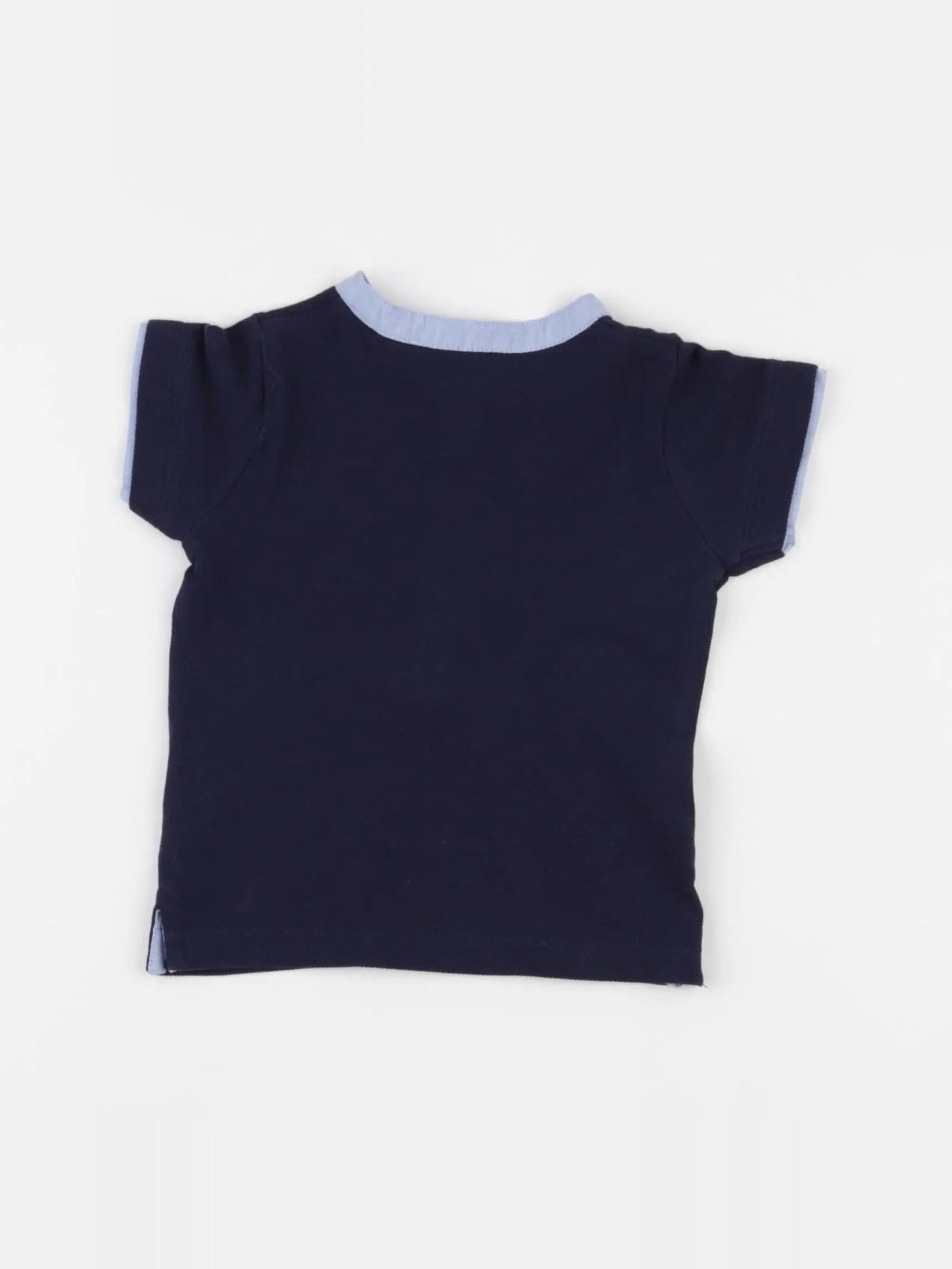 Jacadi - polo bleu - 6 mois