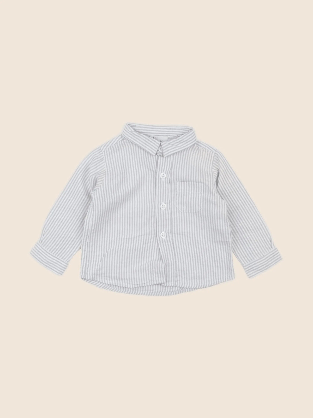 Bobine - chemise gris - 6 mois