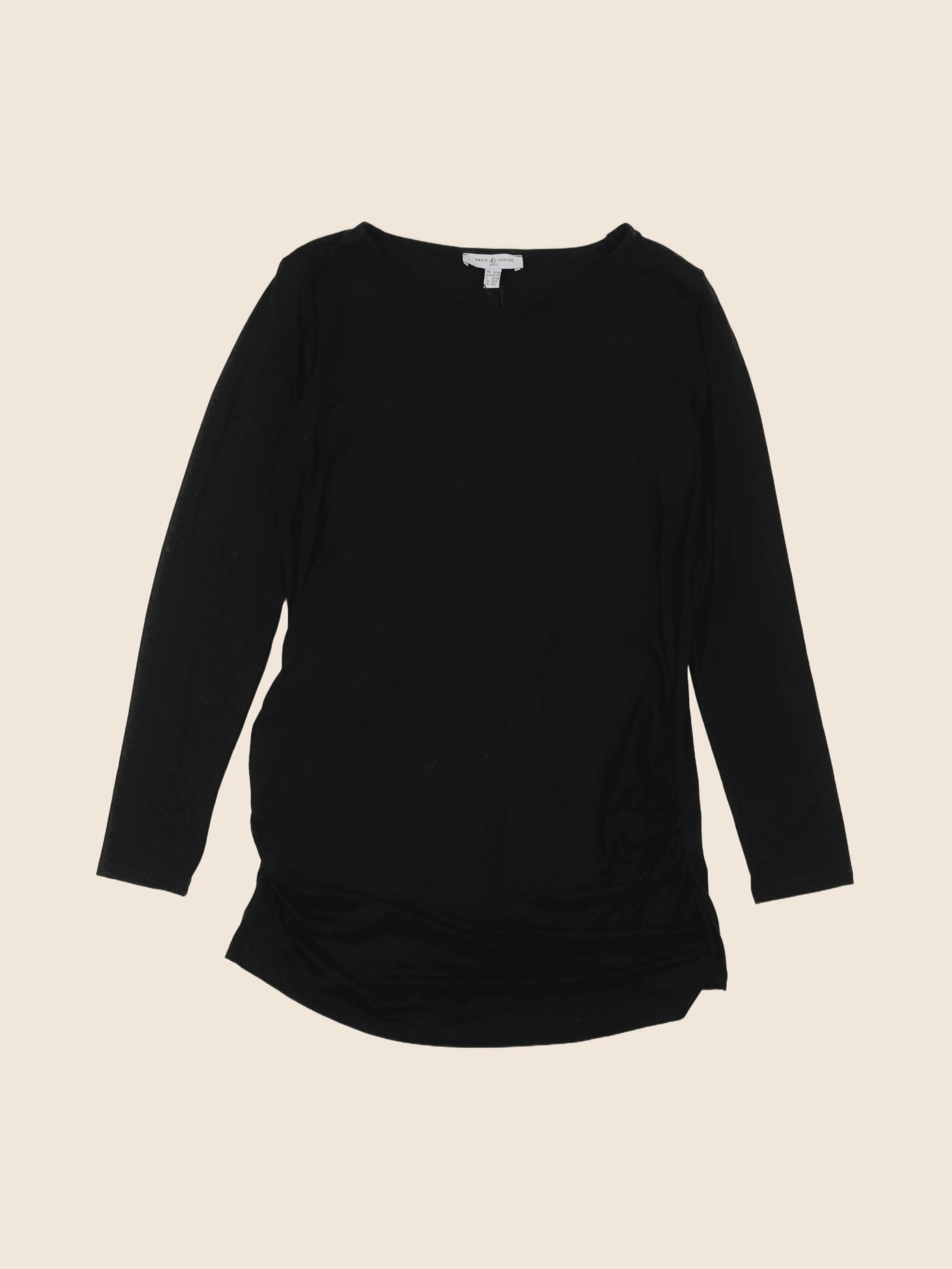 Envie de fraise - tee-shirt grossesse noir - 38 à 40