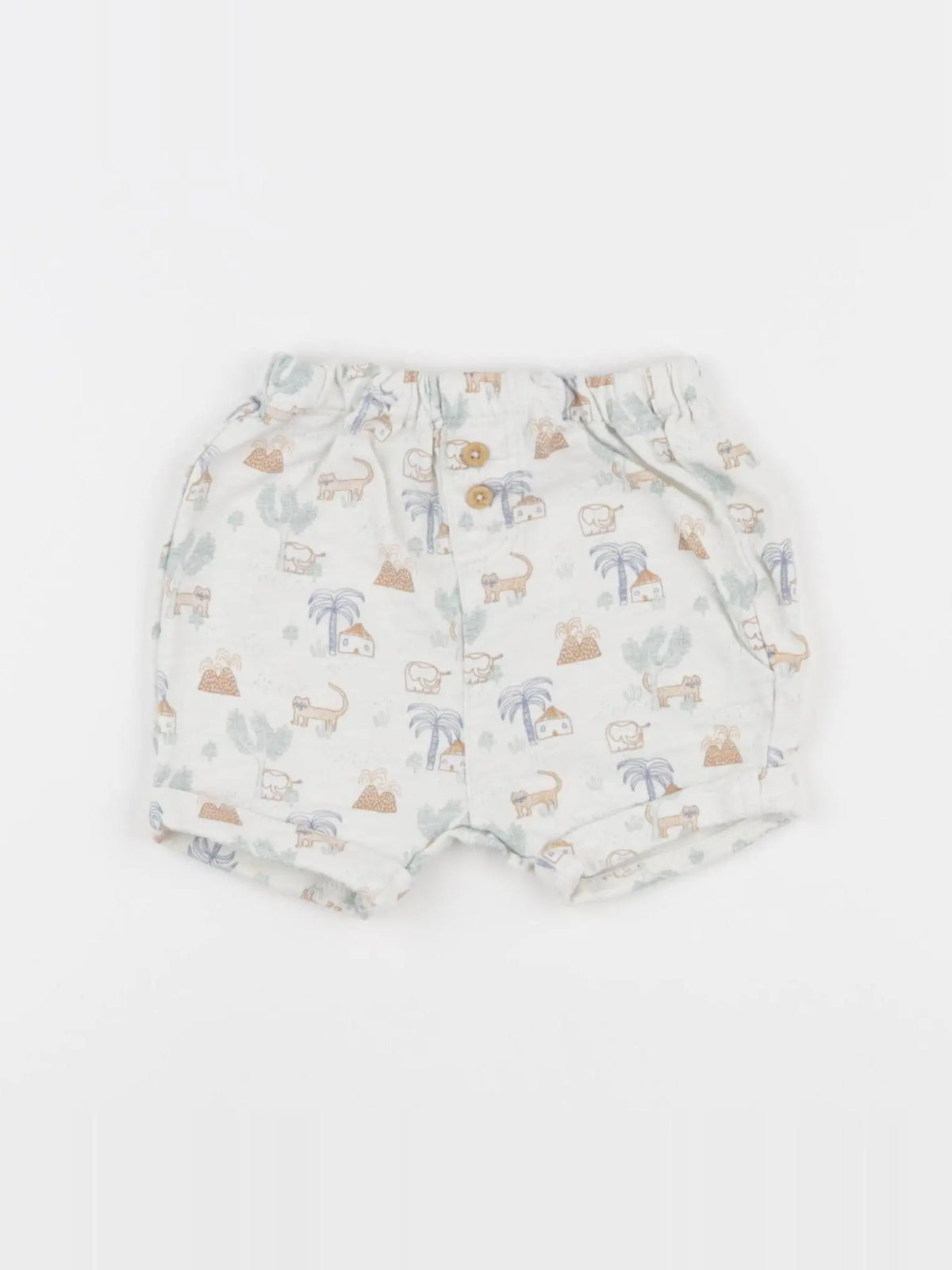 Tape à l'oeil - short multicolore - 6 mois