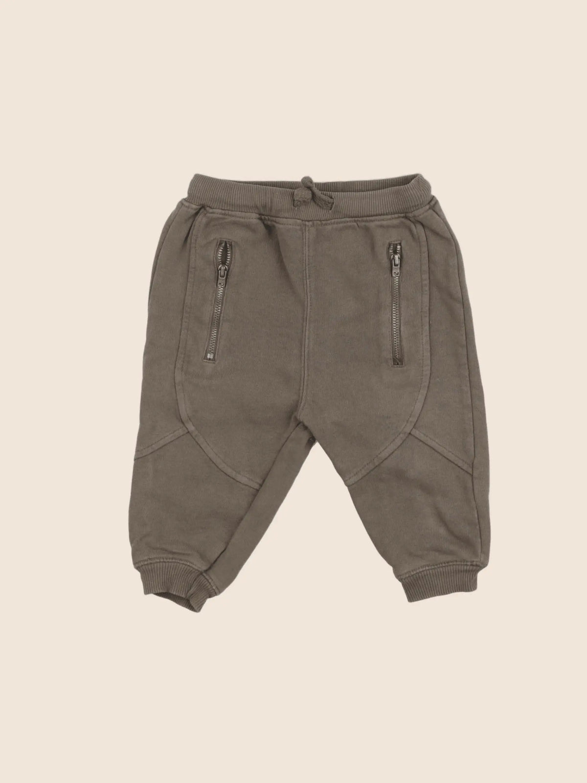 Zara - jogging vert - 9/12 mois