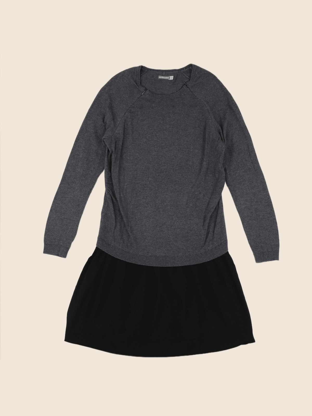Vertbaudet - robe grossesse gris - 38 à 40
