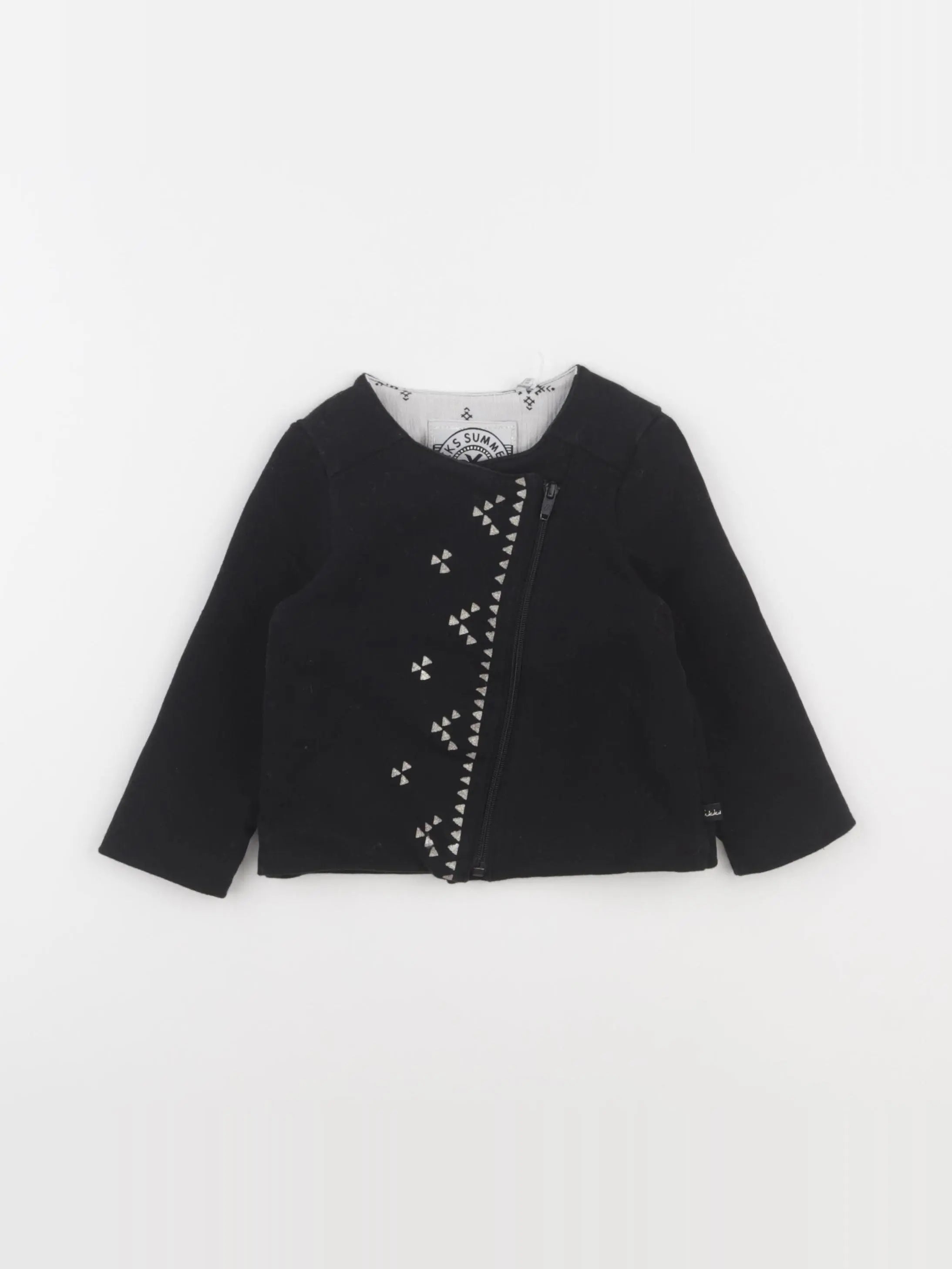 IKKS - veste noir - 18 mois