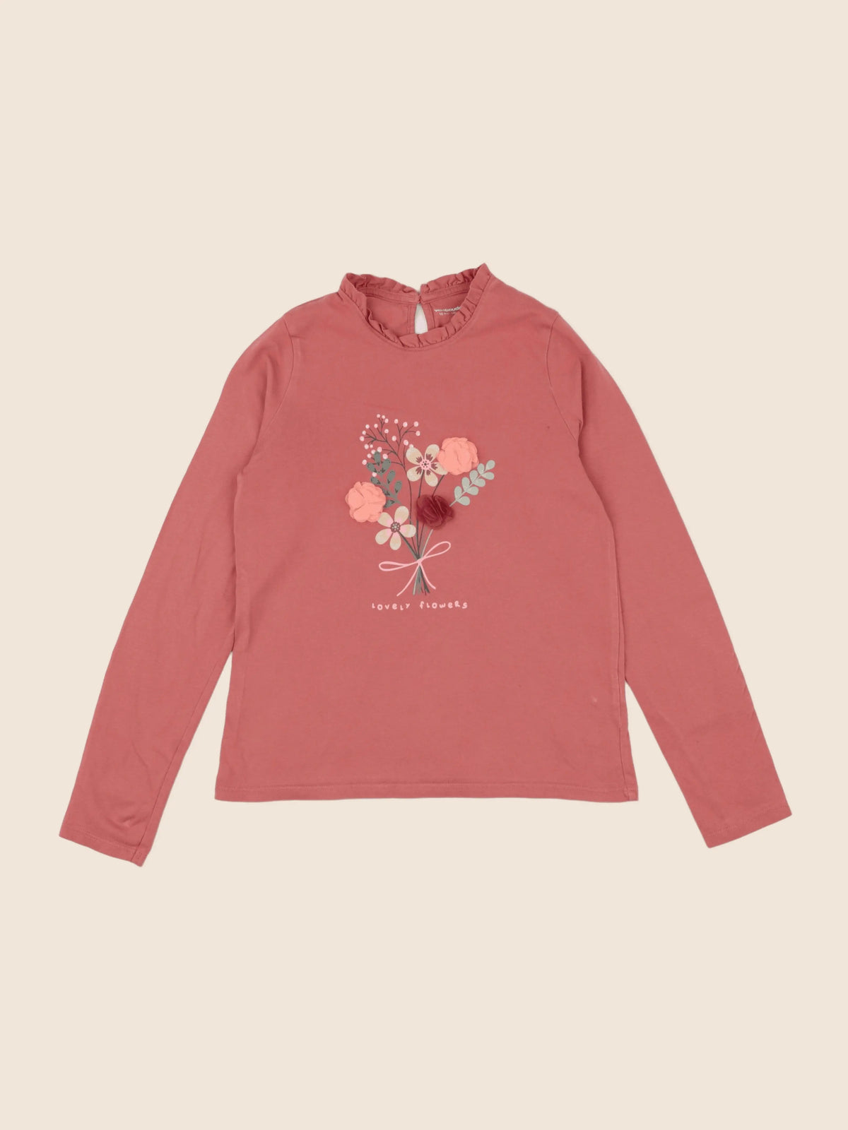 Vertbaudet - tee-shirt rose - 10 ans