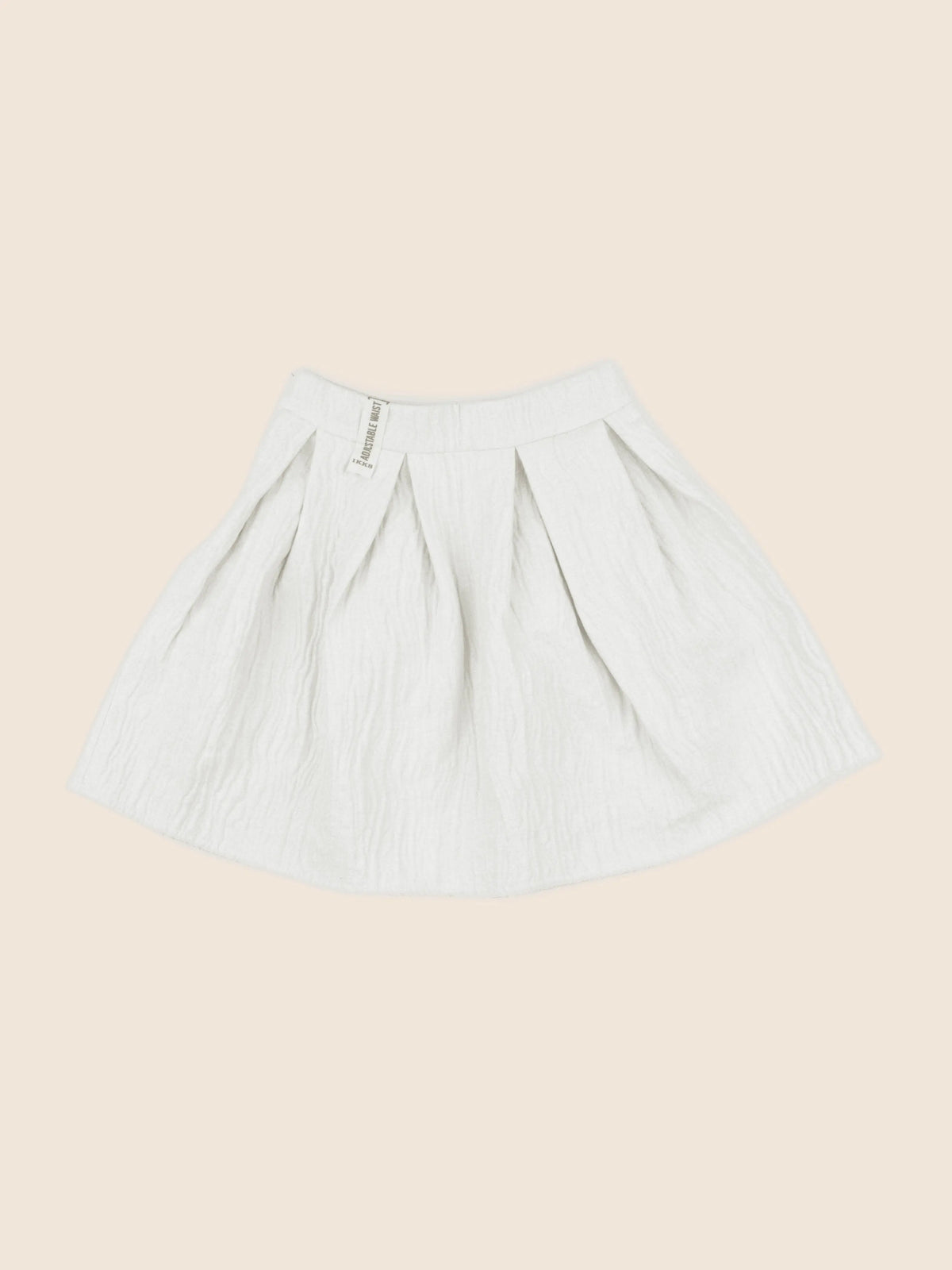 IKKS - jupe beige, argent - 8 ans