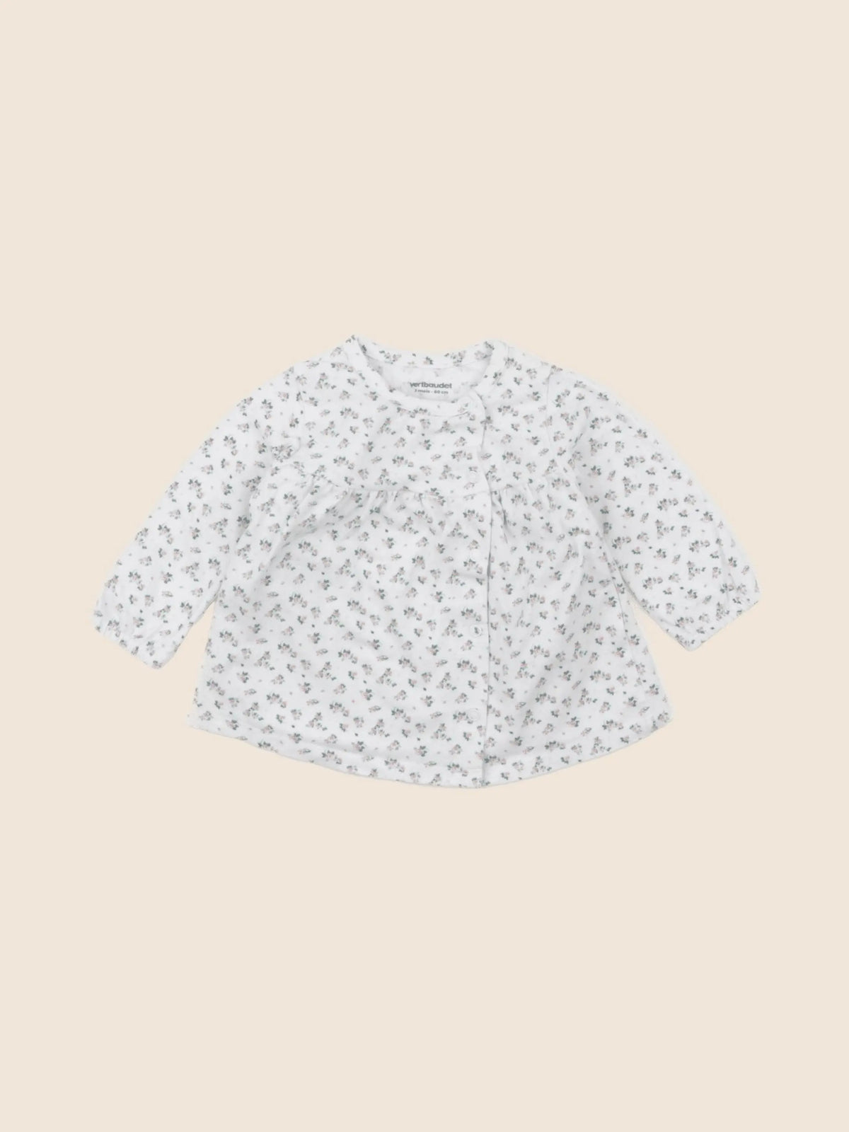 Vertbaudet - tee-shirt multicolore - 3 mois
