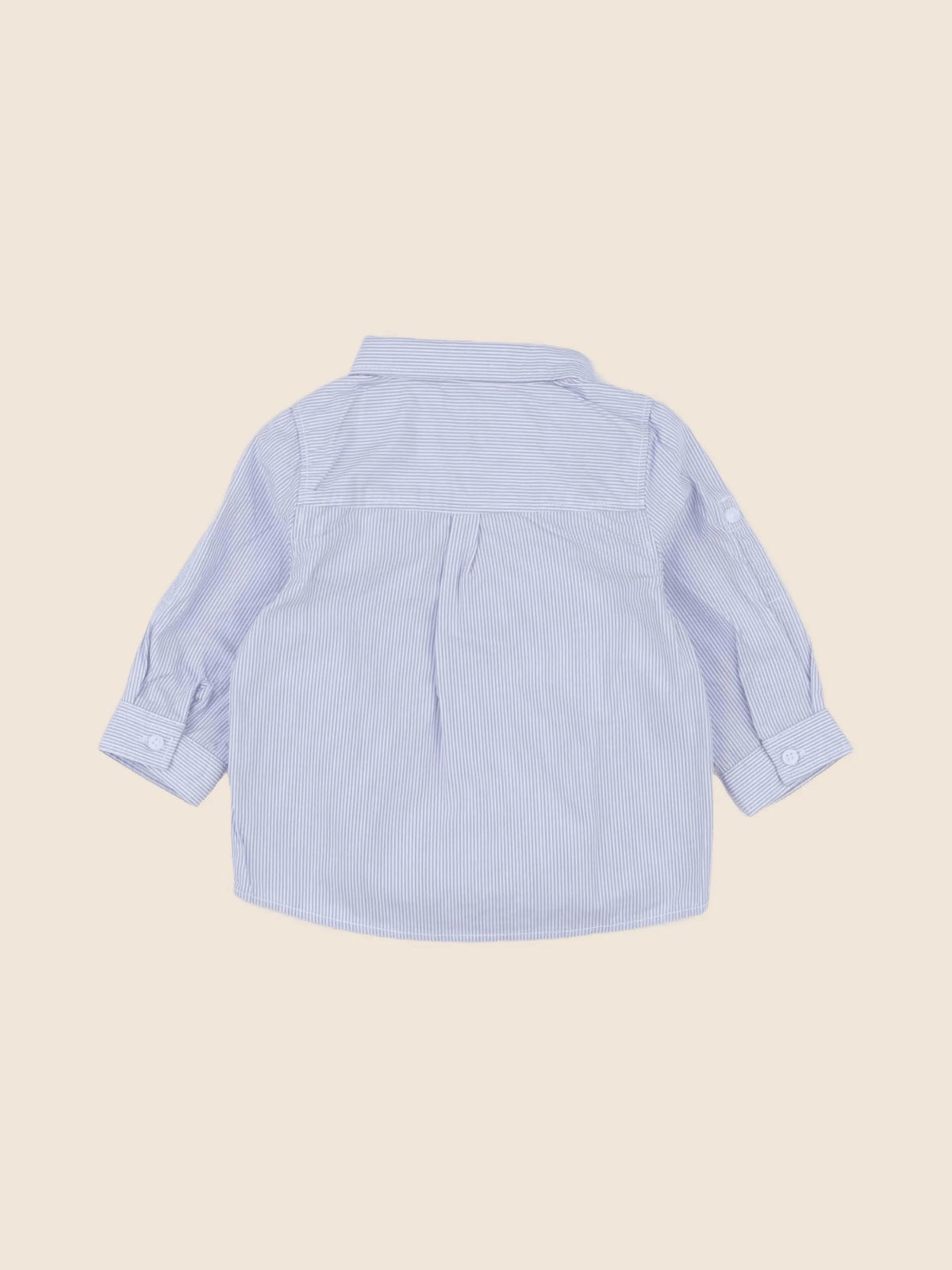 Tape à l'oeil - chemise bleu - 9 mois