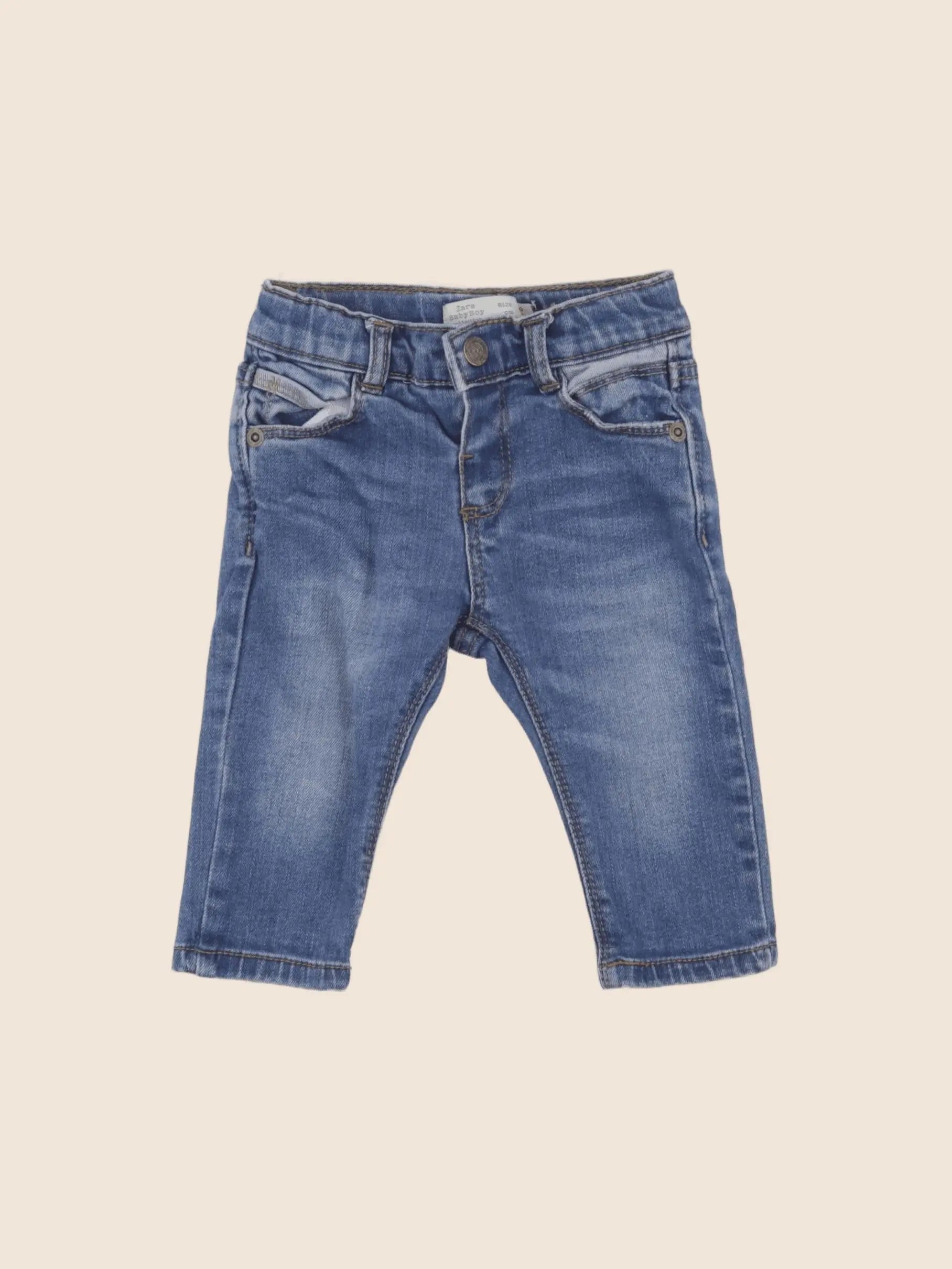 Zara - jean bleu - 3/6 mois