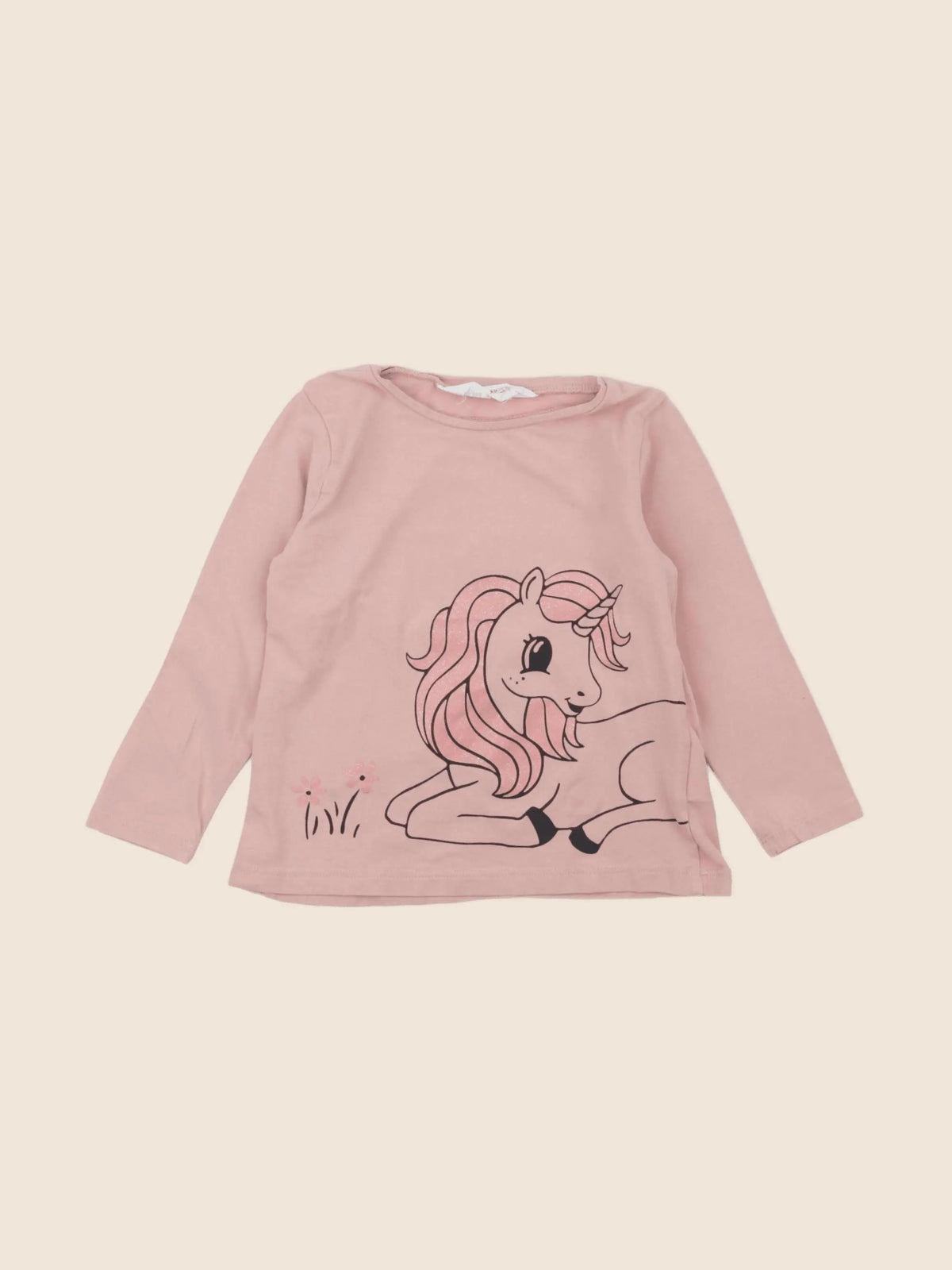 H&M - tee-shirt rose - 18/24 mois