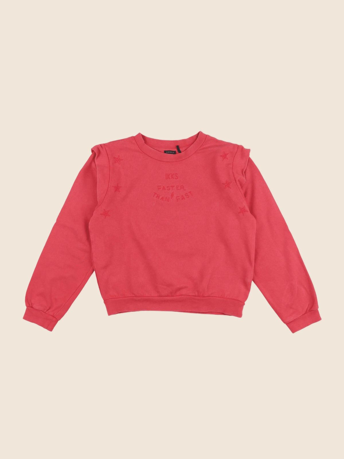 IKKS - sweat rose - 12 ans