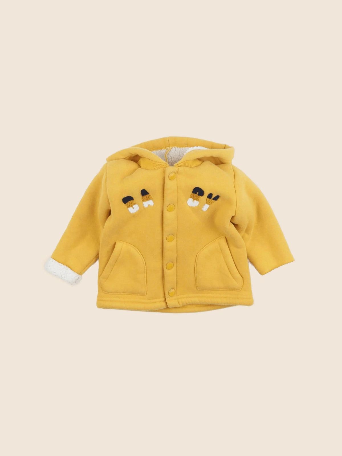 Tape à l'oeil - sweat jaune - 6 mois