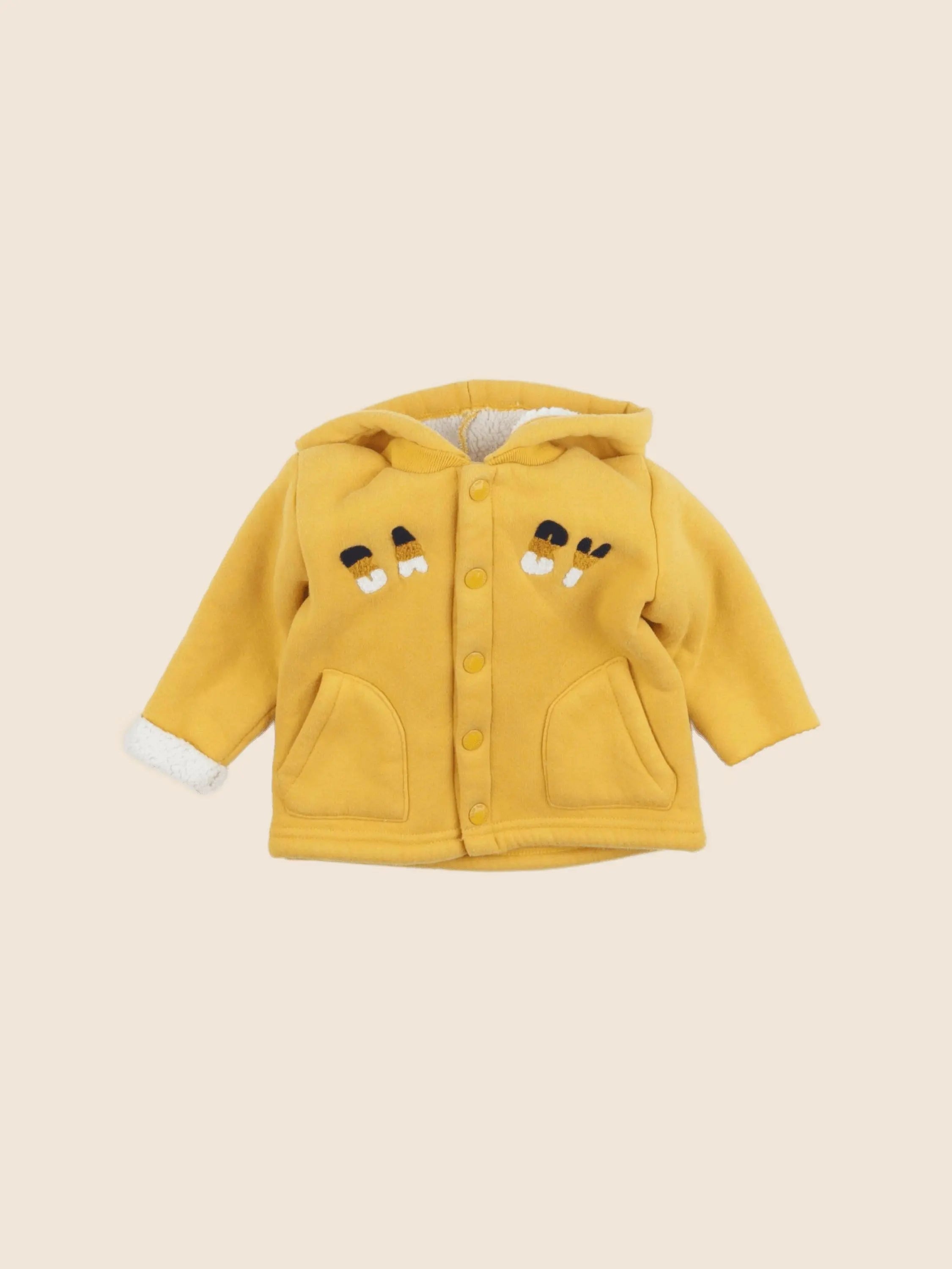 Tape à l'oeil - sweat jaune - 6 mois