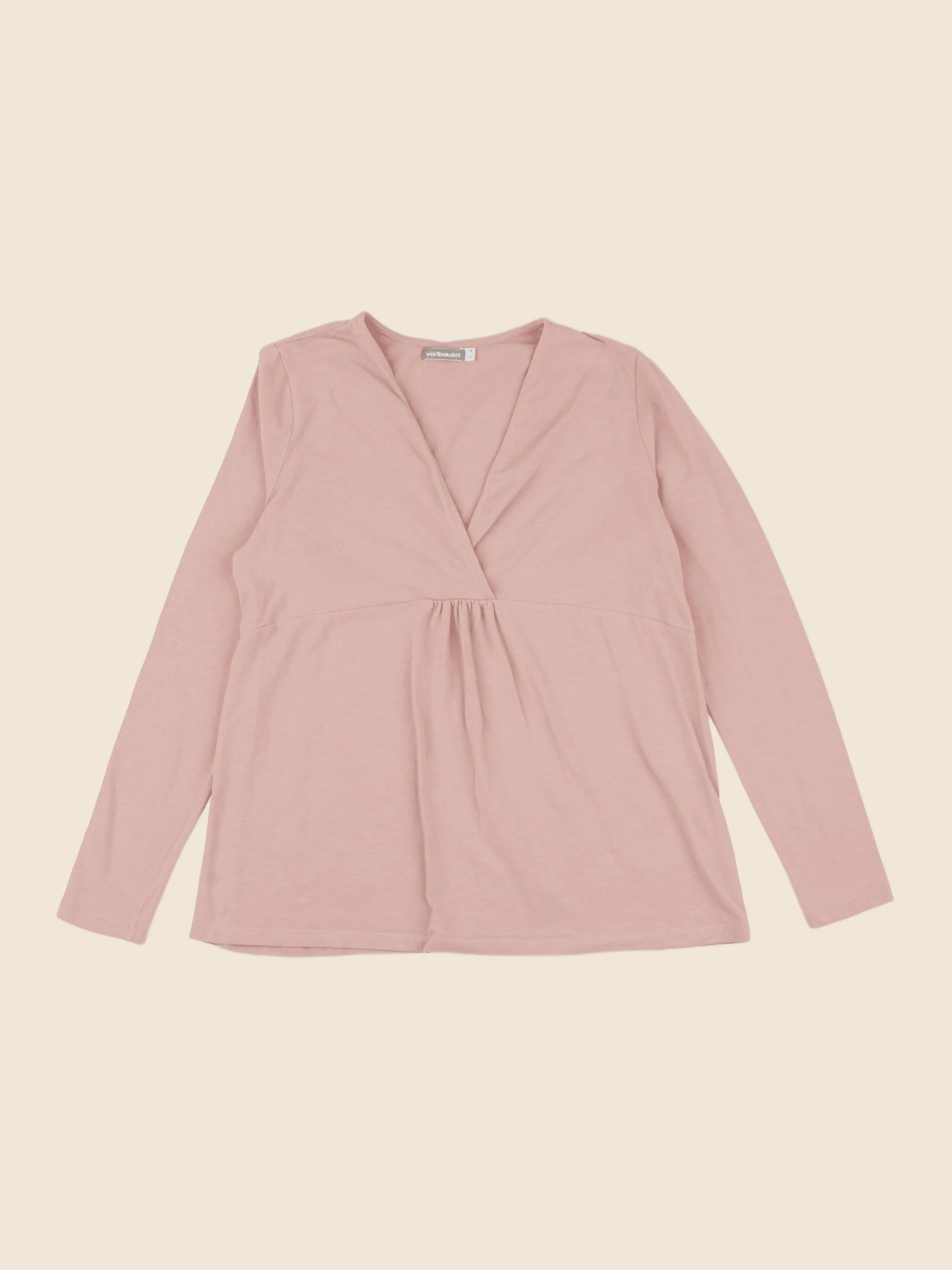 Vertbaudet - tee-shirt grossesse rose - 38 à 40