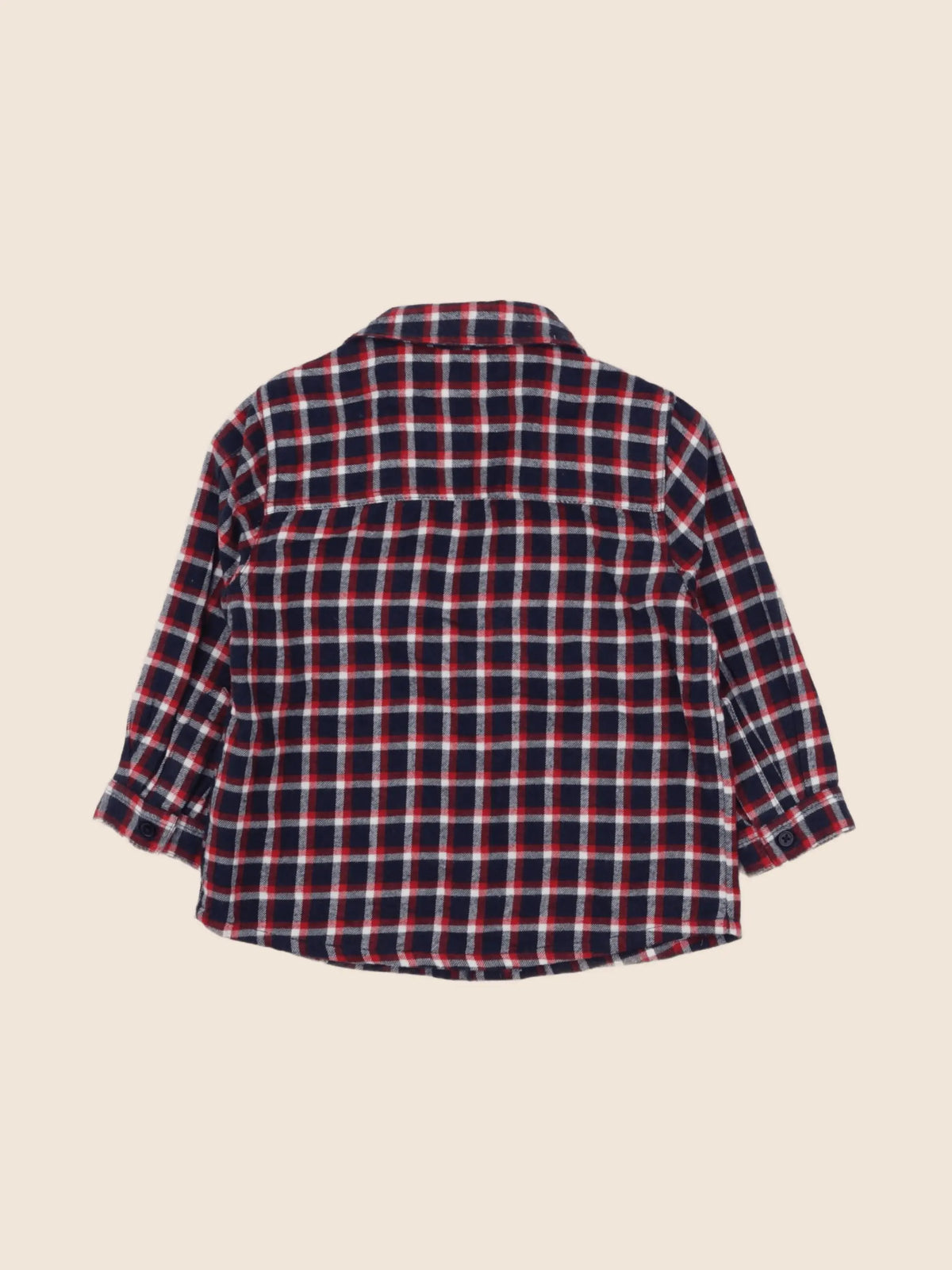 Boutchou - chemise bleu - 18 mois