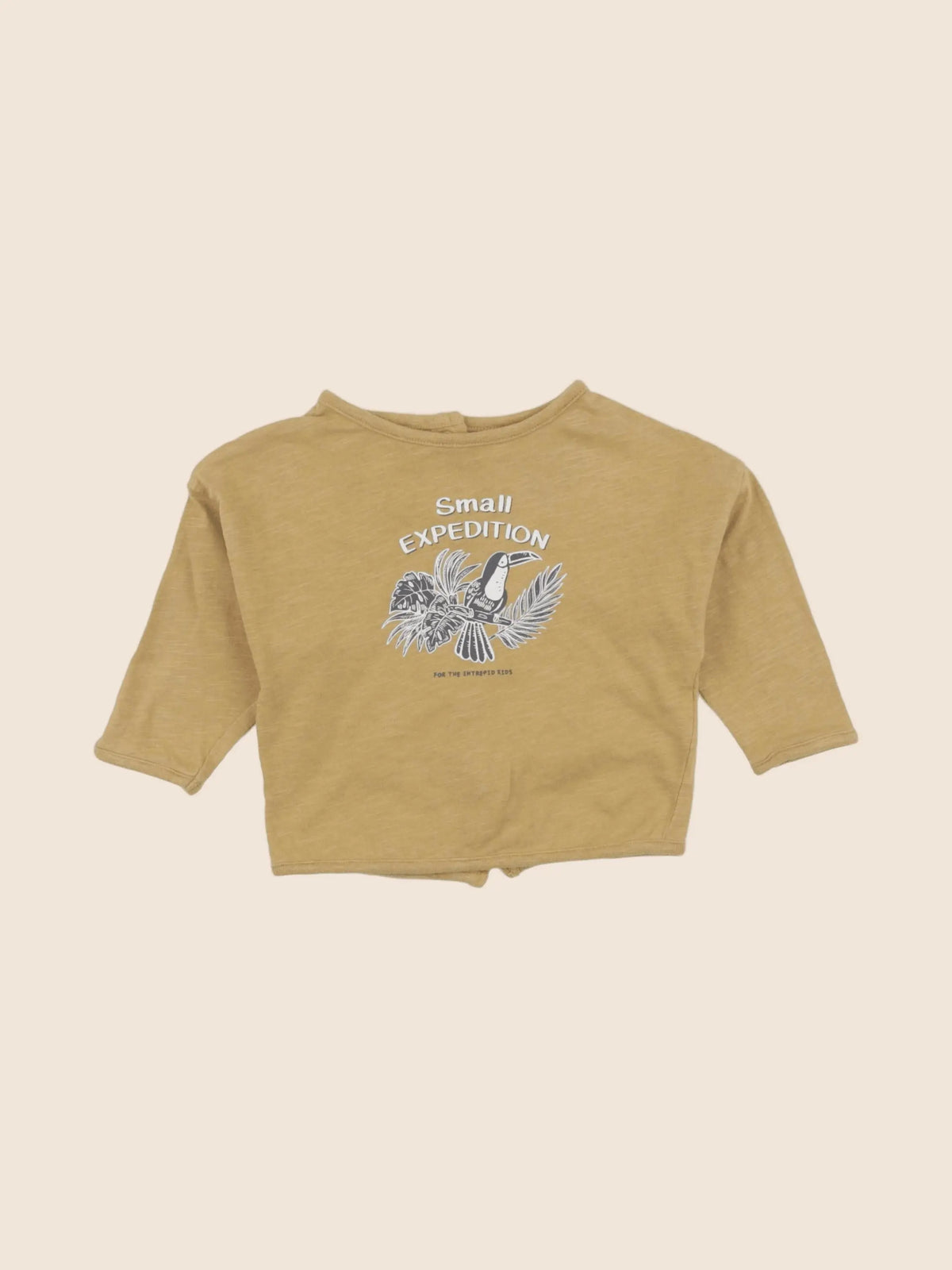Vertbaudet - tee-shirt jaune - 9 mois