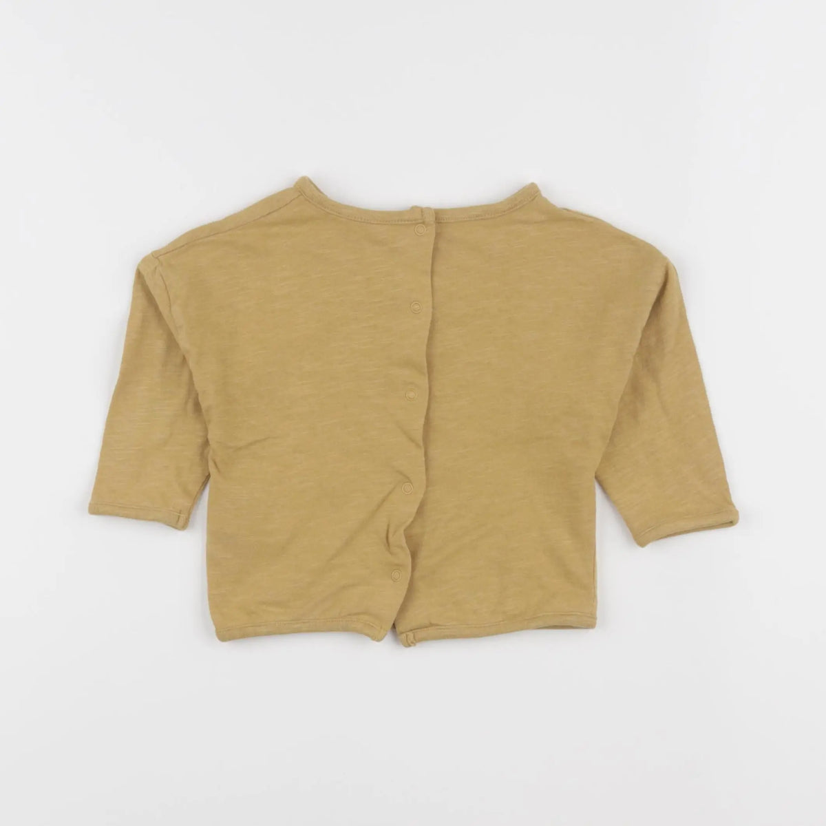 Vertbaudet - tee-shirt jaune - 9 mois