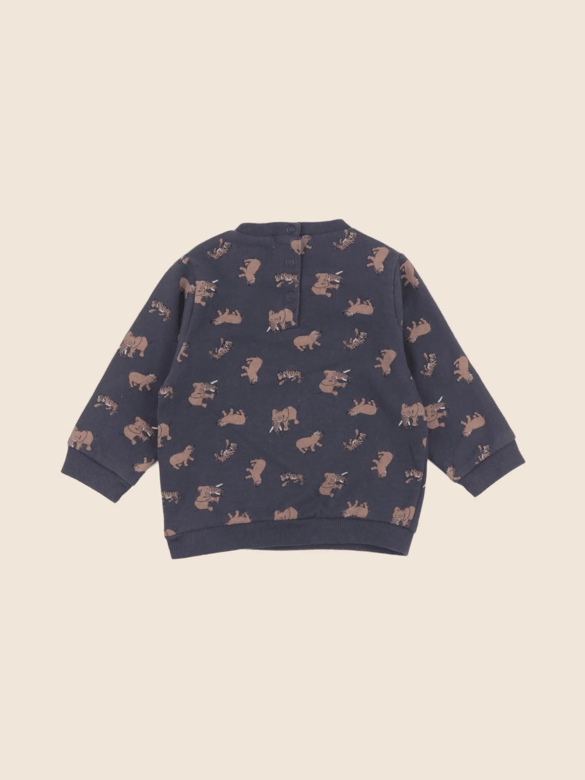 Vertbaudet - sweat gris - 6 mois