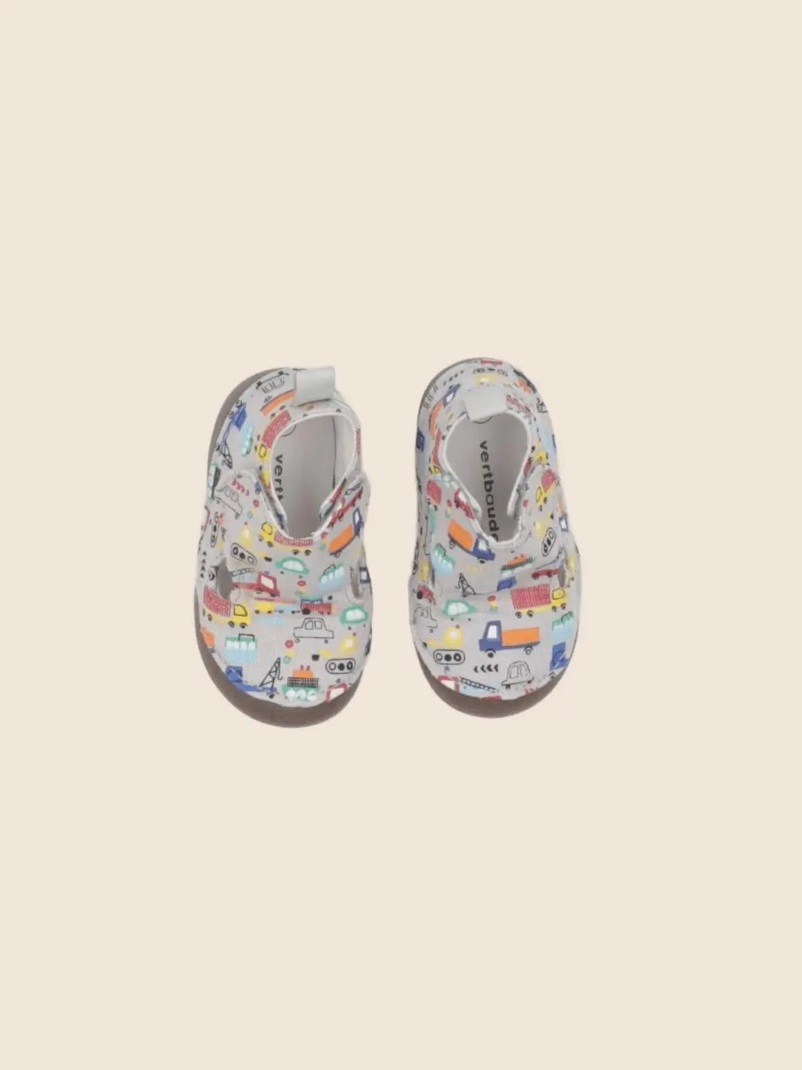 Vertbaudet - chaussons gris - pointure 18
