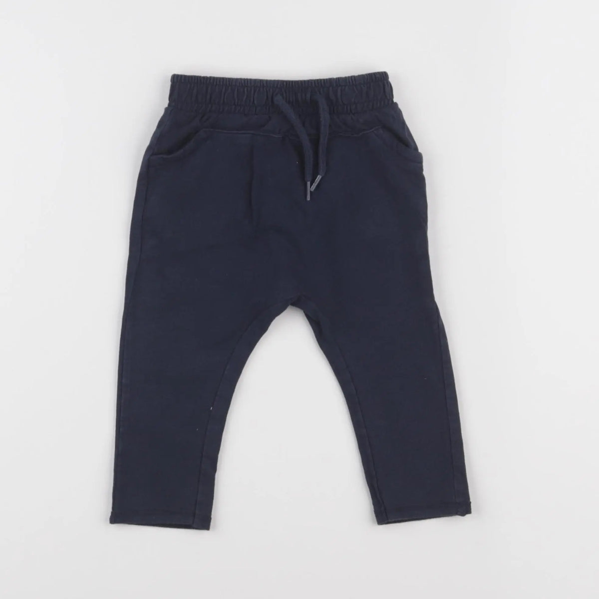 Vertbaudet - sarouel bleu - 6 mois