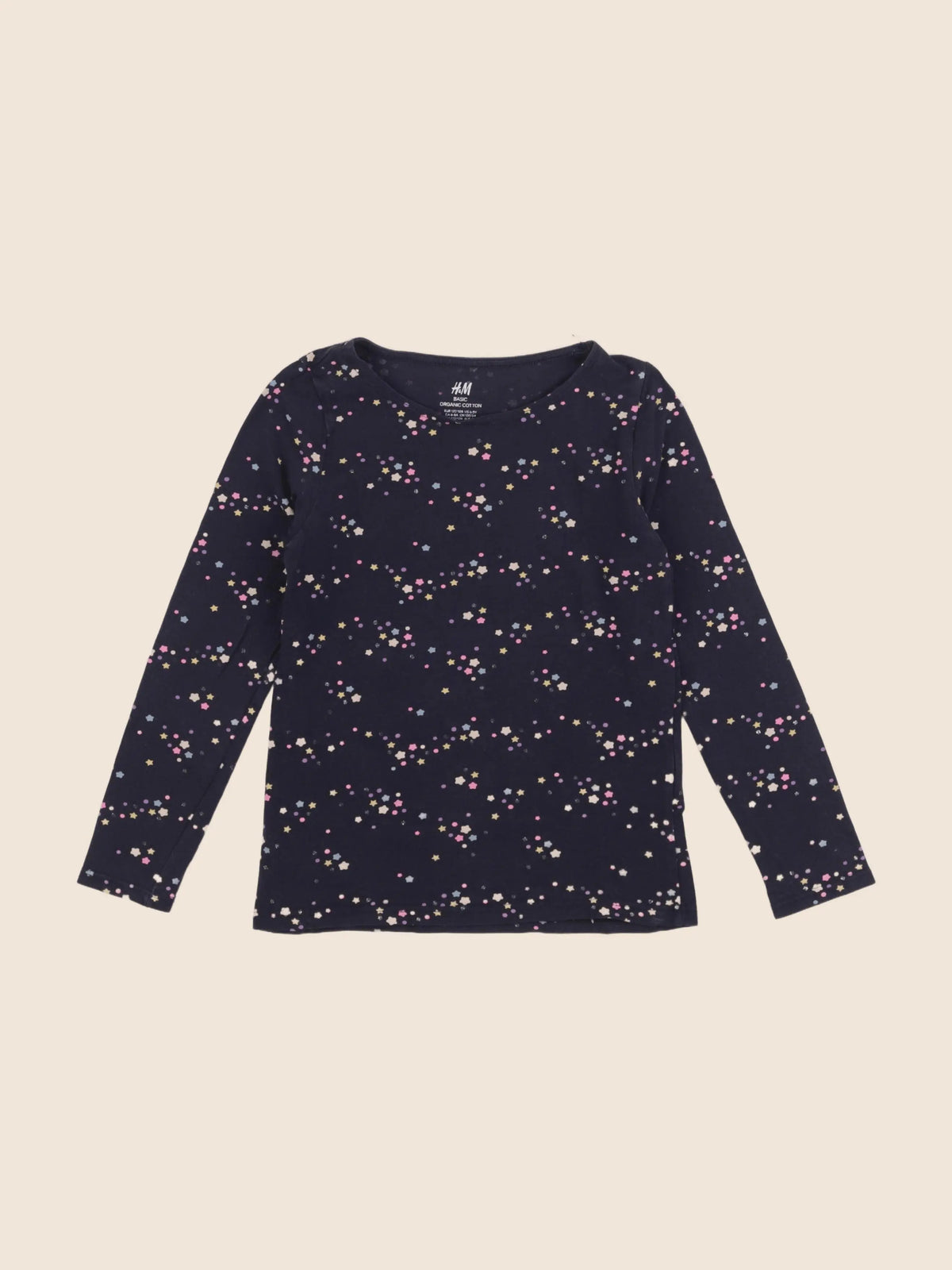 H&M - tee-shirt bleu - 8 ans