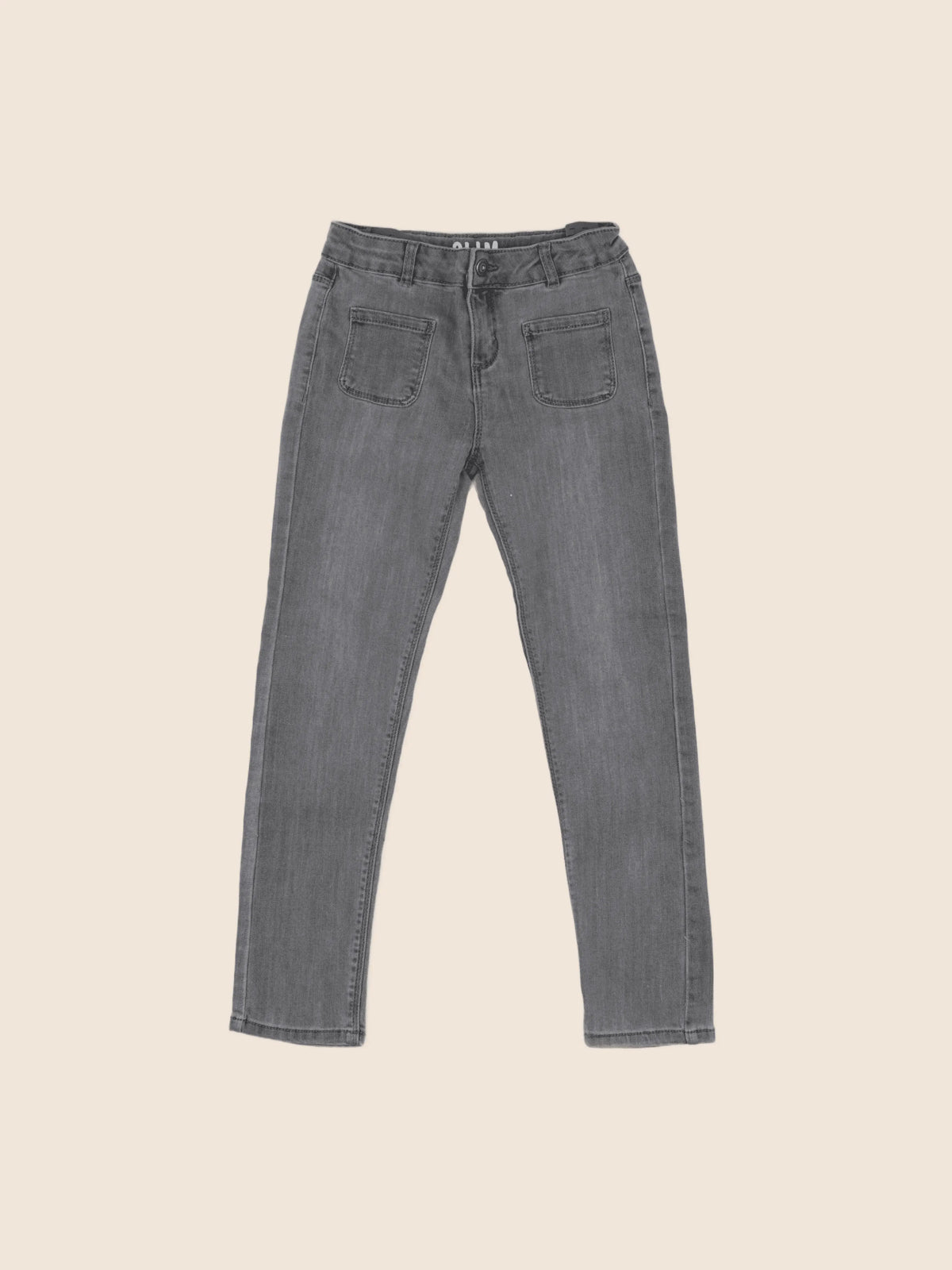 Vertbaudet - jean gris - 9 ans