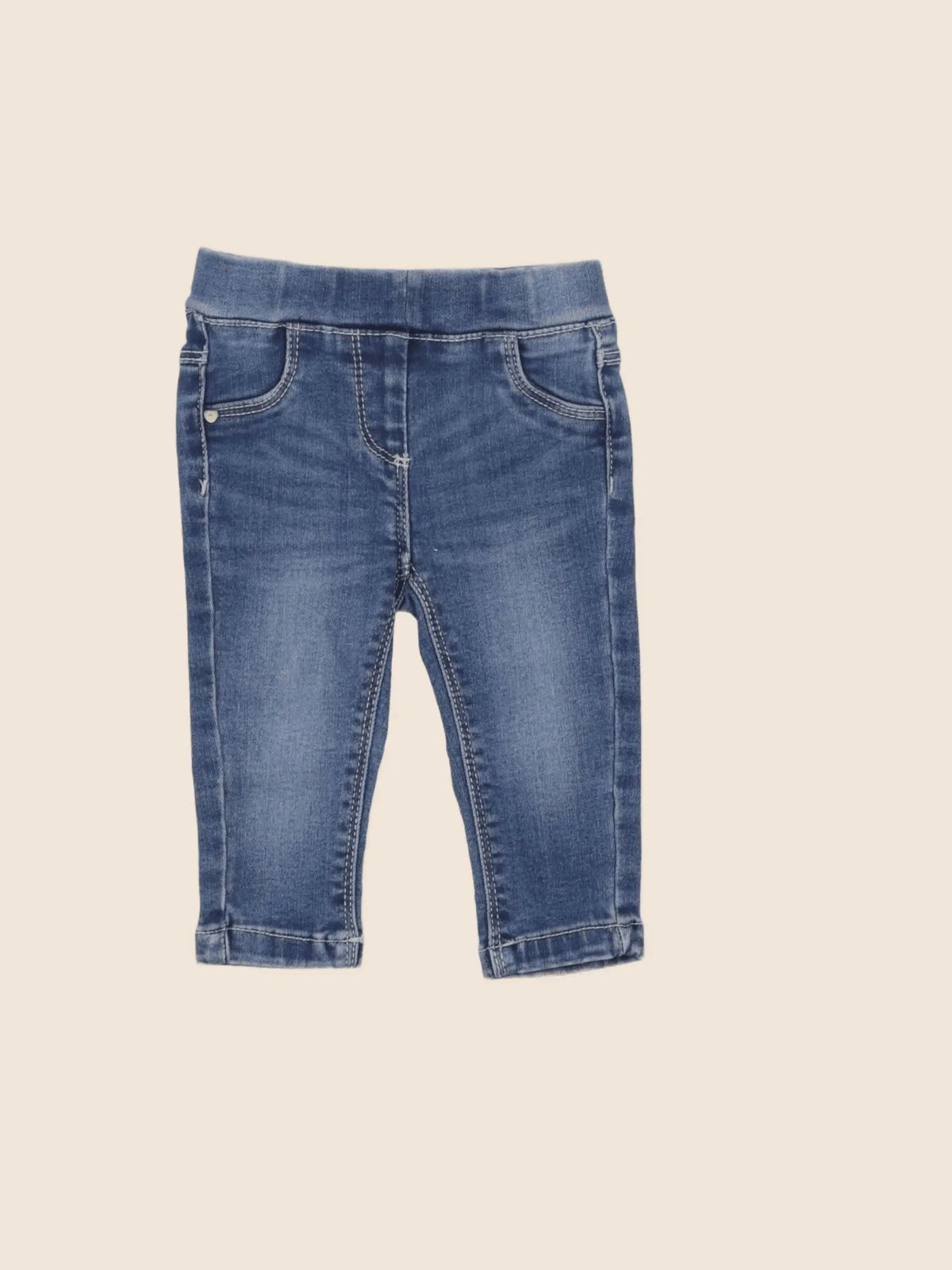 Tape à l'oeil - jegging bleu - 6 mois