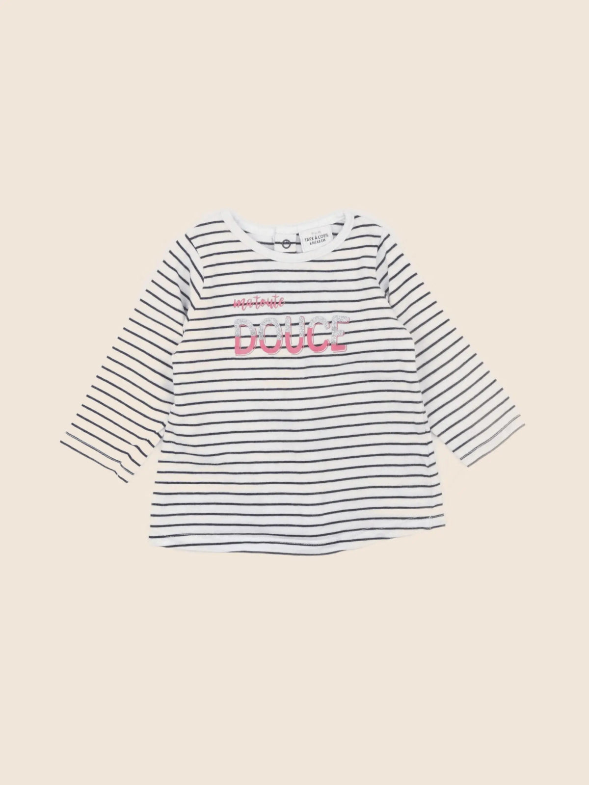 Tape à l'oeil - tee-shirt bleu - 6 mois