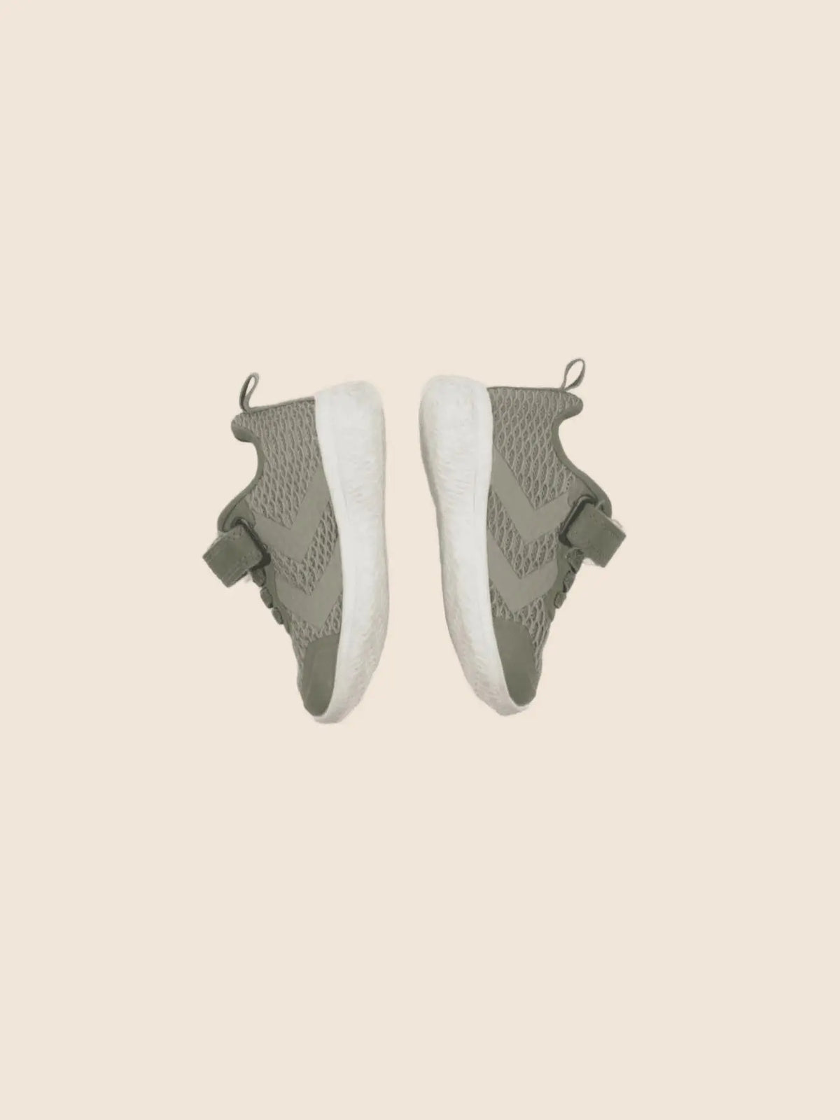 Hummel - tennis à scratch/ lacets vert - pointure 19