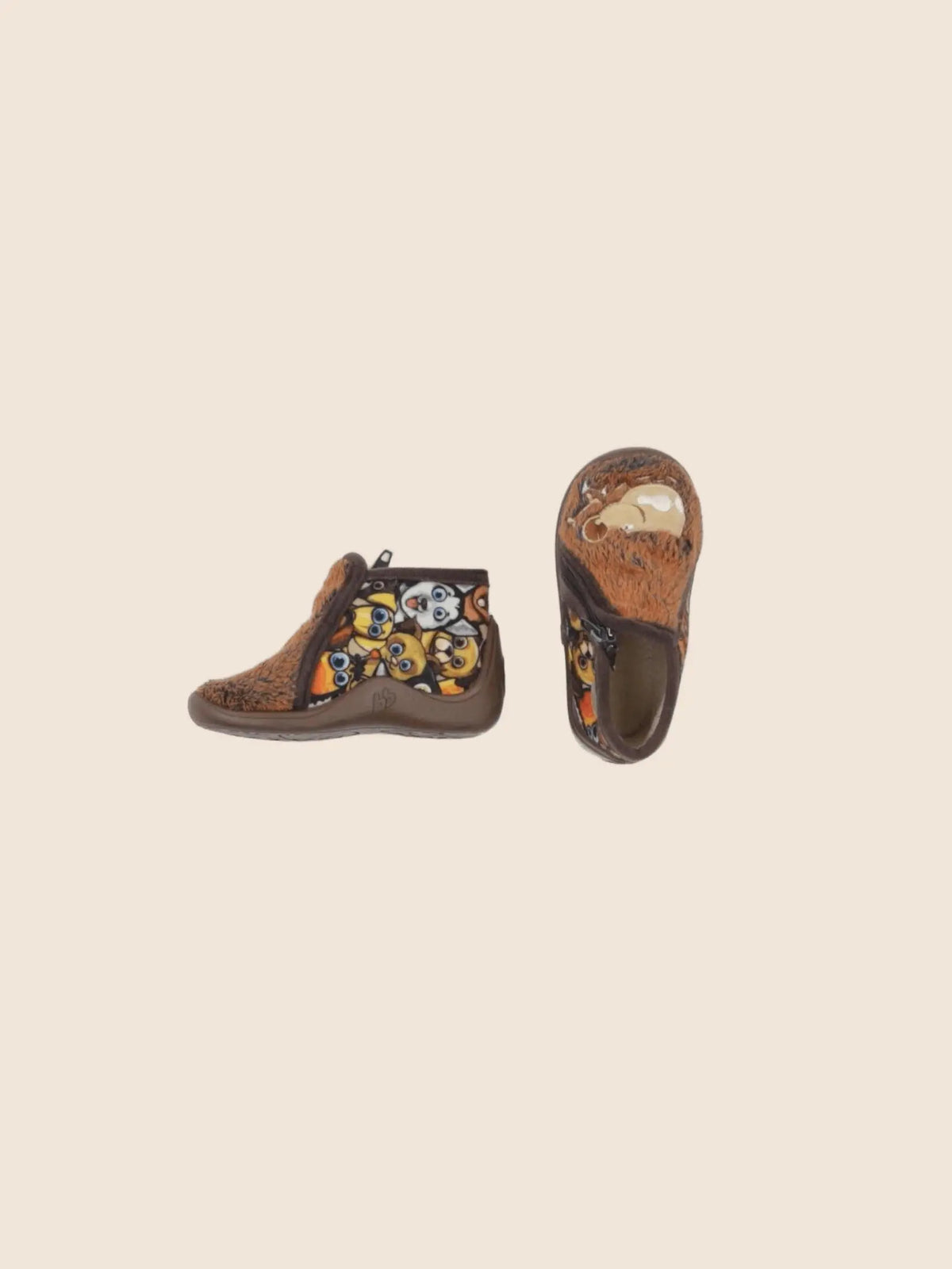 Babybotte - chaussons marron - pointure 19
