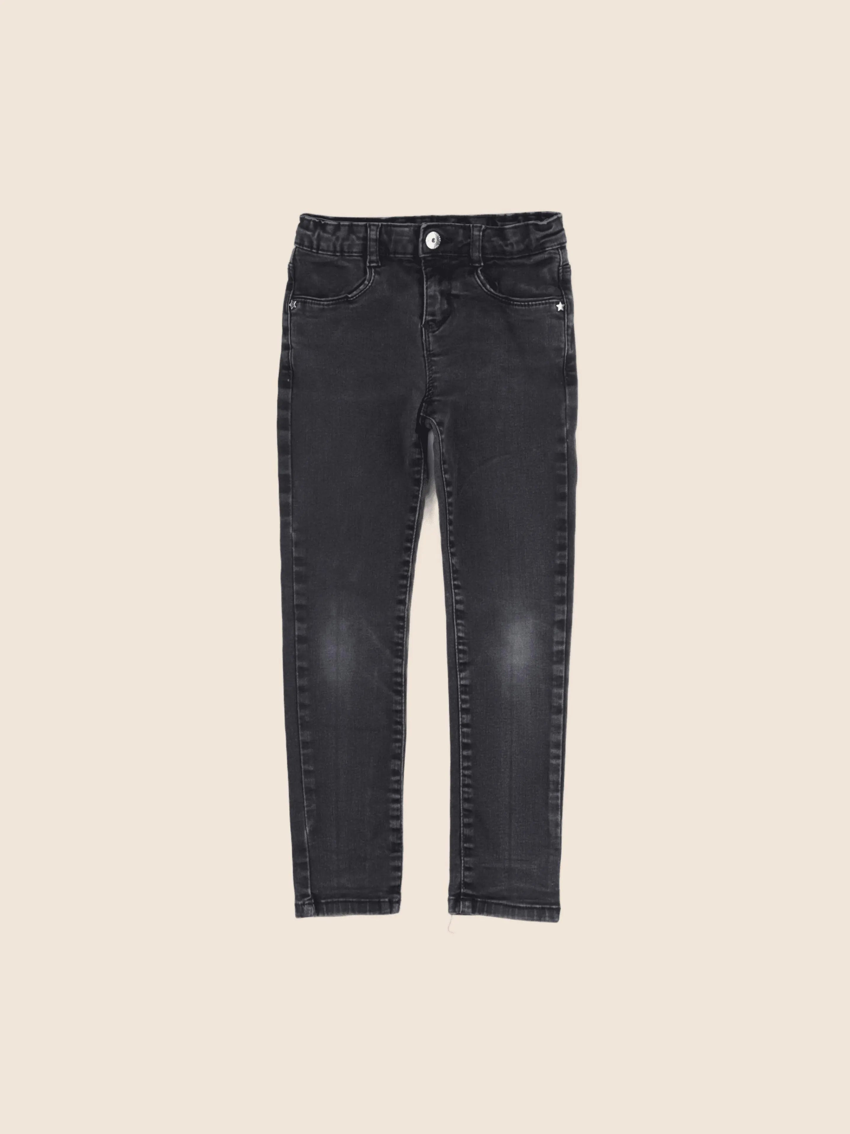 Vertbaudet - jean gris - 6 ans