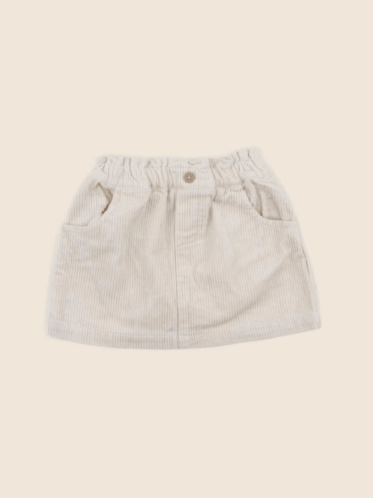 Vertbaudet - jupe beige - 18 mois