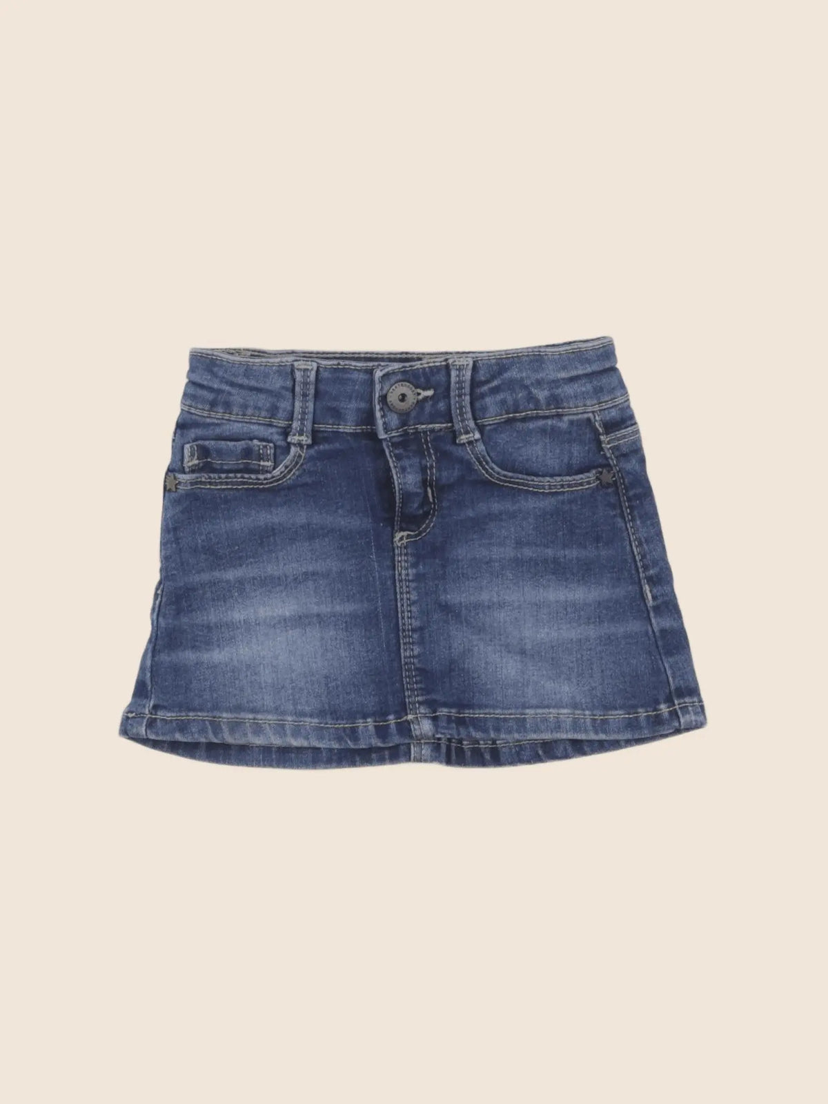 Vertbaudet - jupe bleu - 2 ans