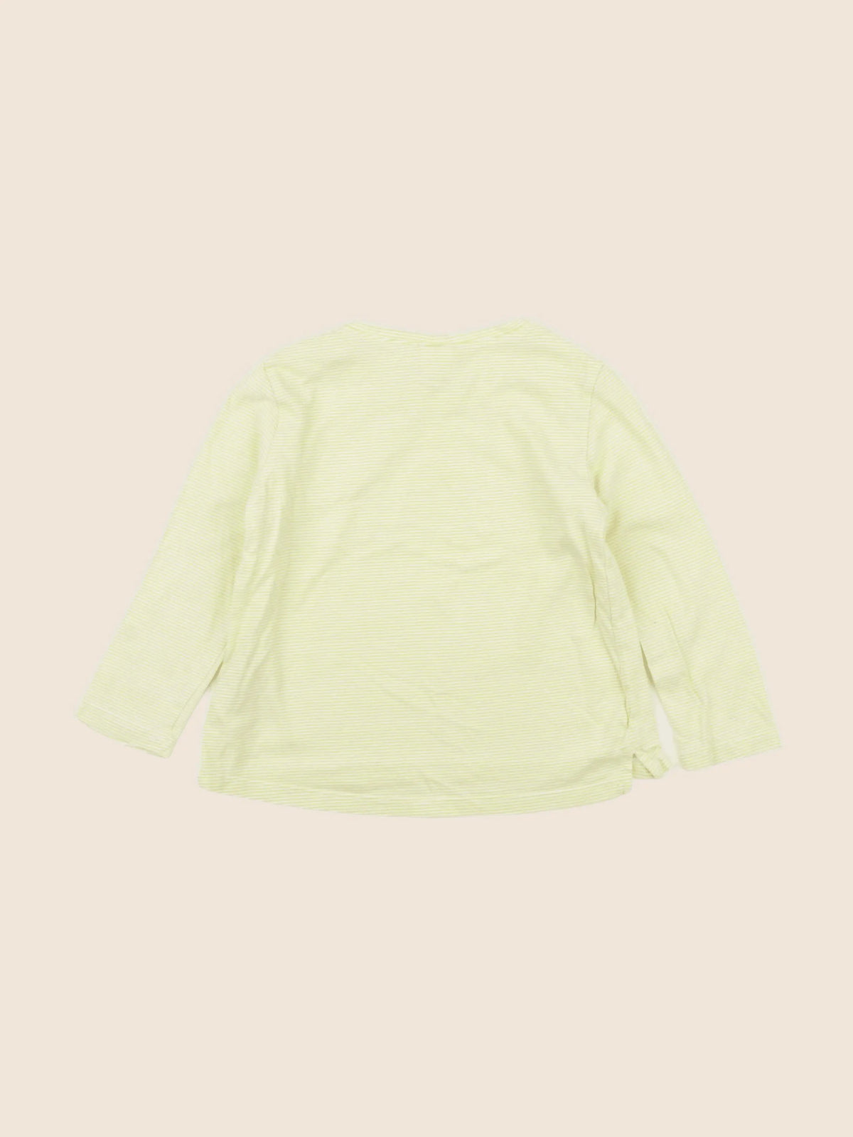 H&M - tee-shirt jaune - 2 ans
