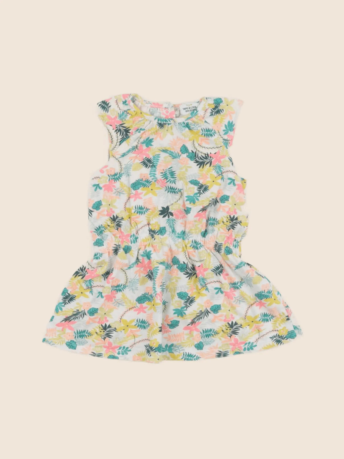 Tape à l'oeil - robe multicolore - 18 mois