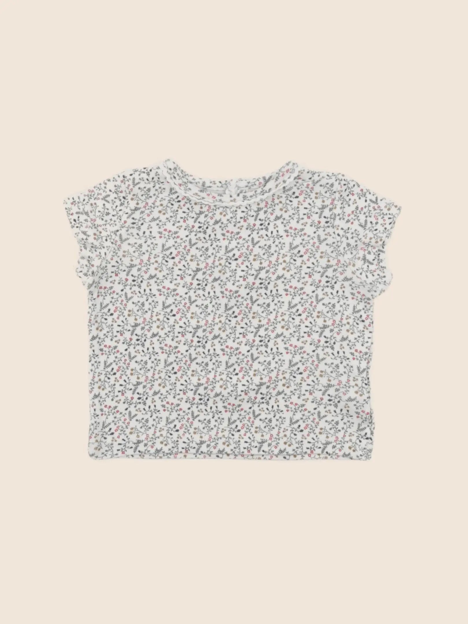 Boutchou - tee-shirt multicolore - 6 mois
