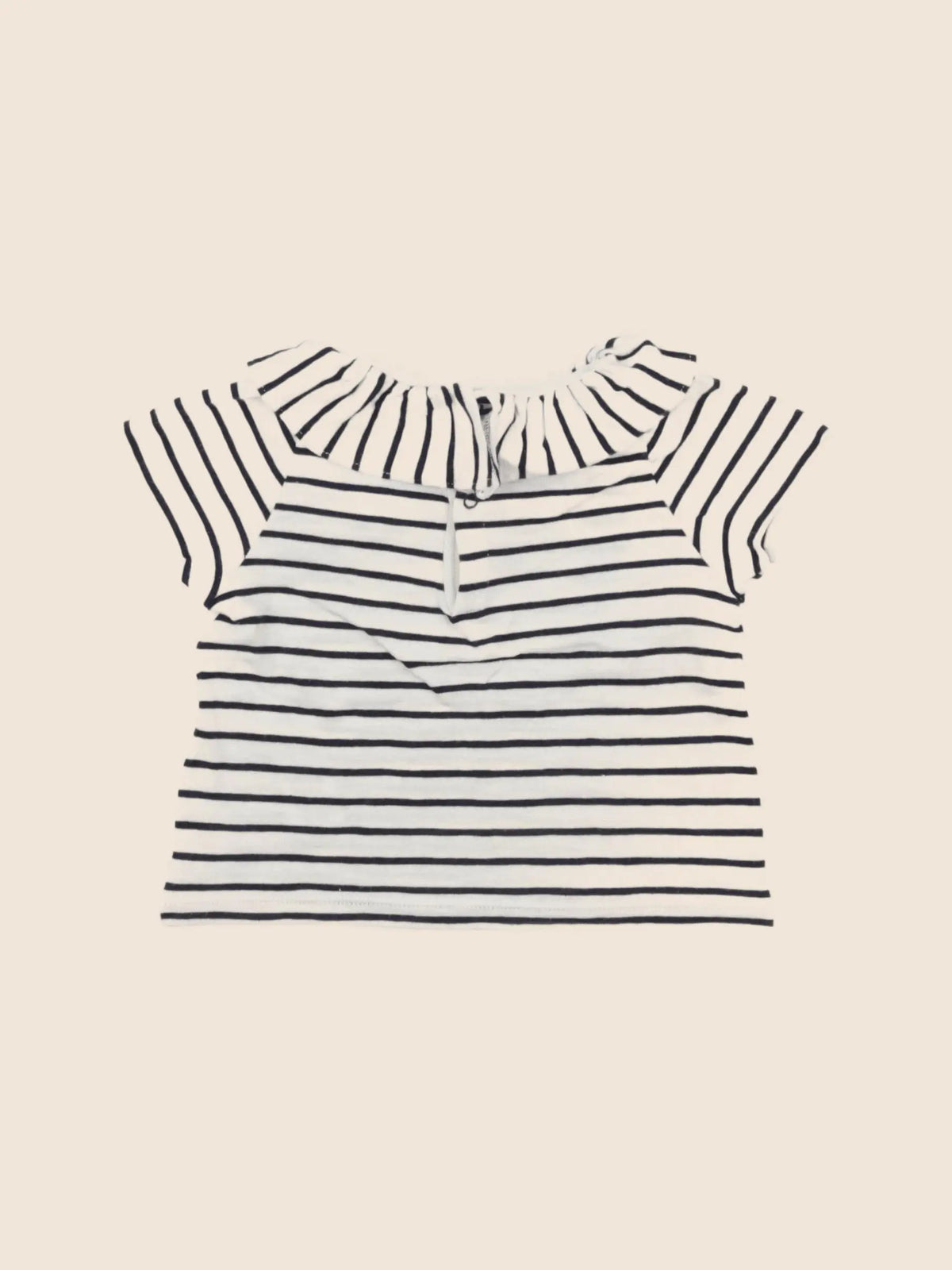 Petit Bateau - tee-shirt bleu - 6 mois