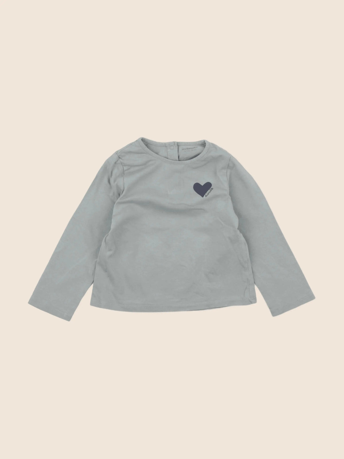 Vertbaudet - tee-shirt vert - 24 mois