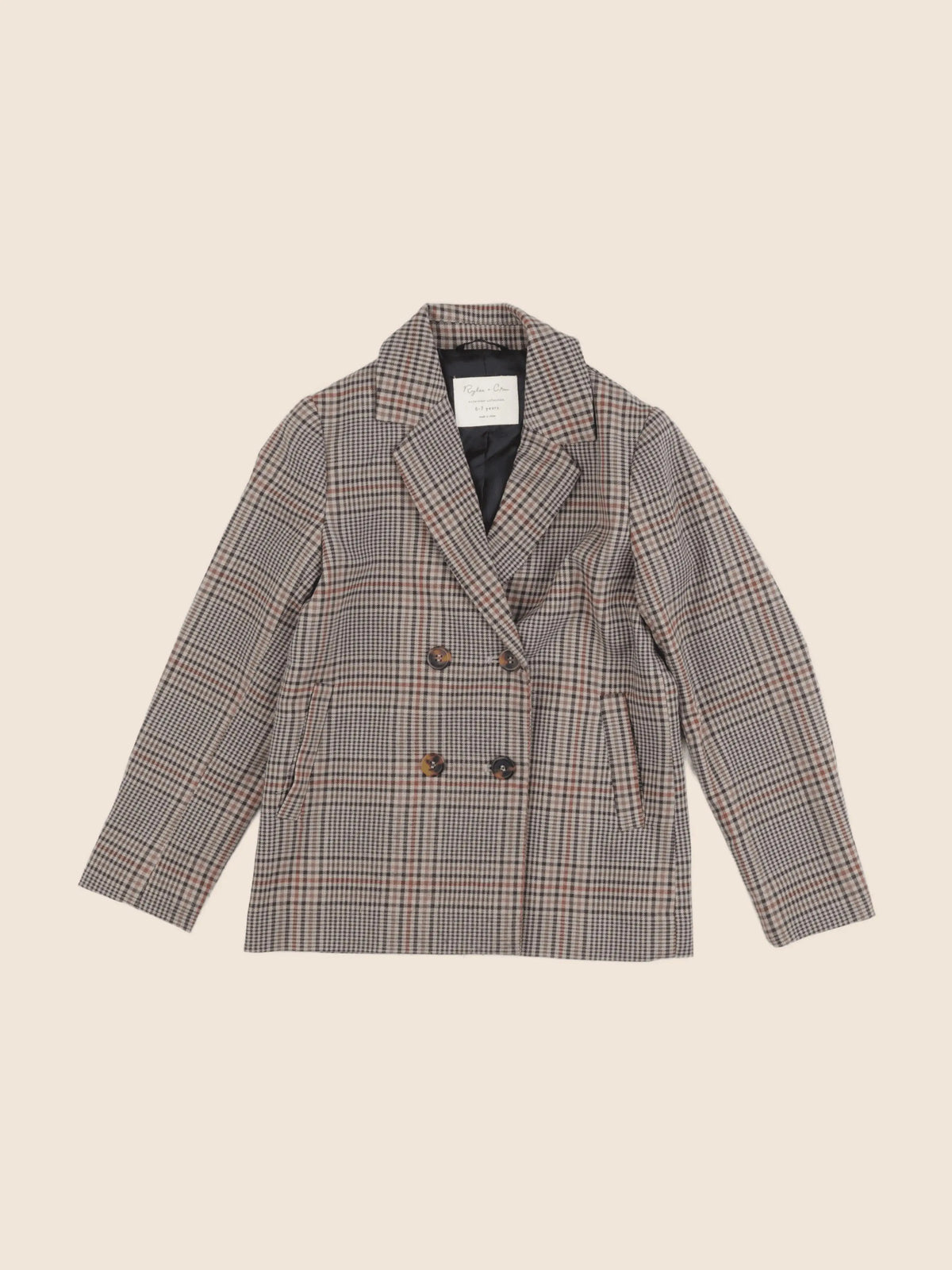 Rylee + Cru - veste beige - 6/7 ans