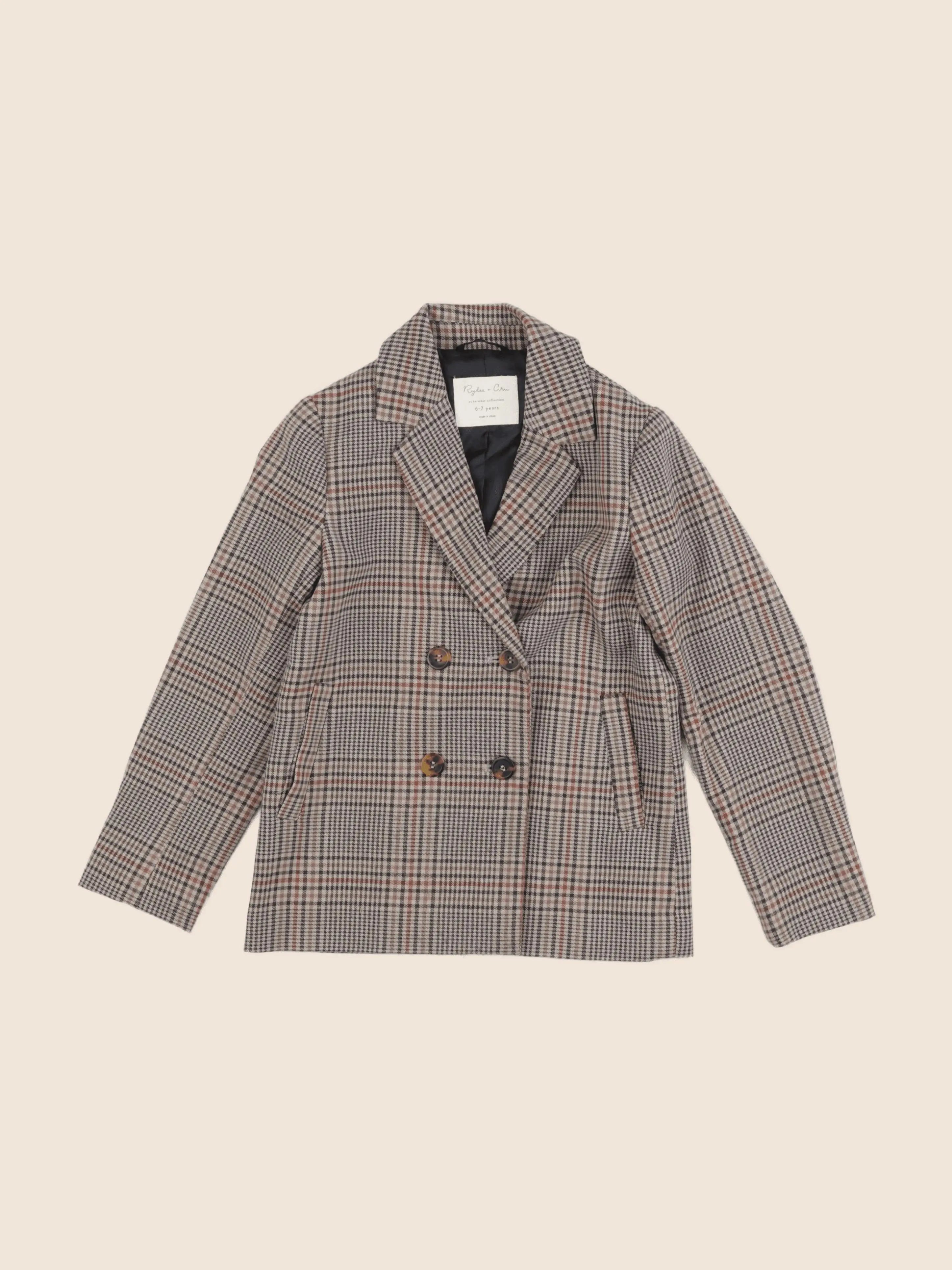 Rylee + Cru - veste beige - 6/7 ans