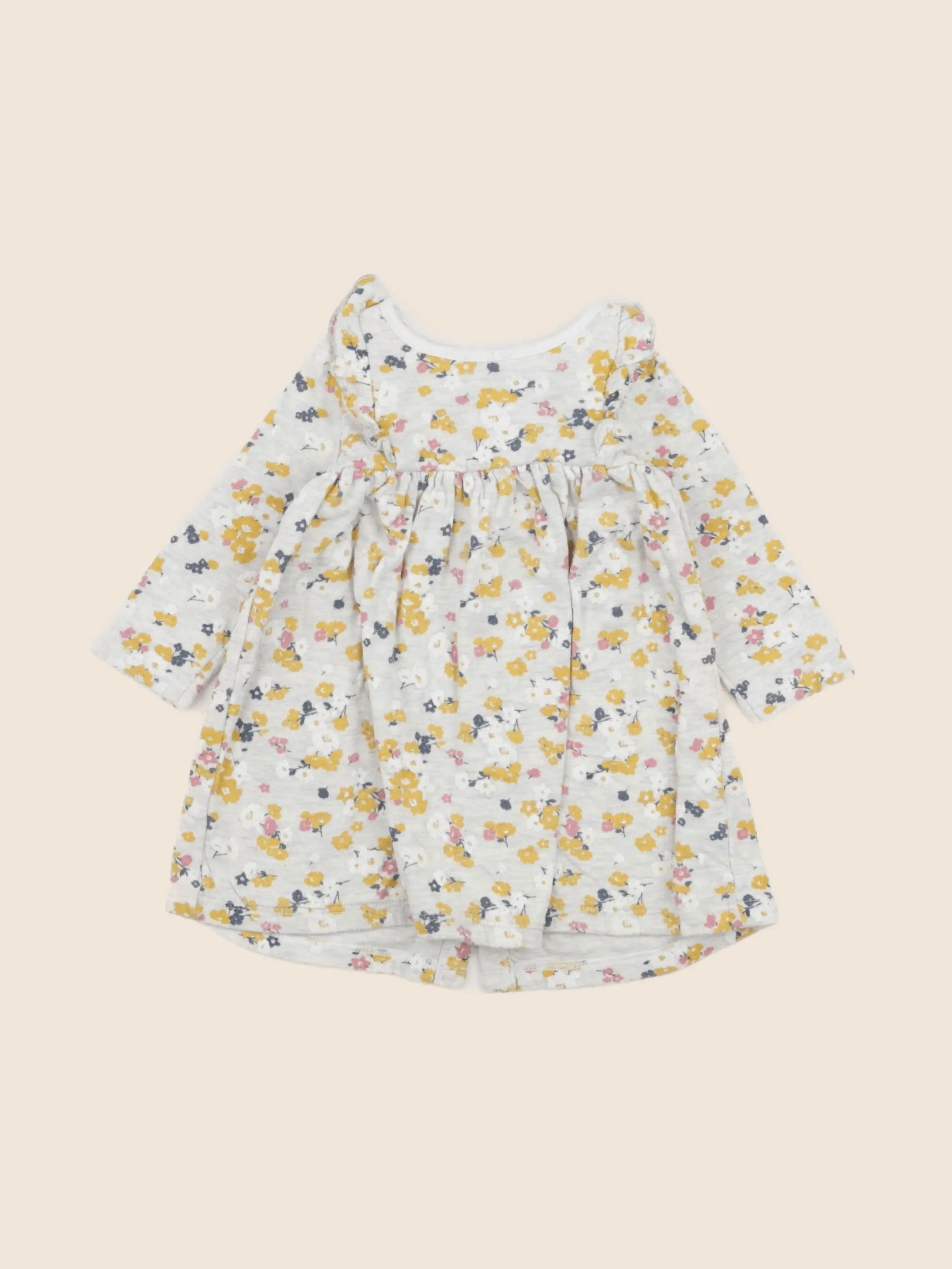 Petit Bateau - robe multicolore - 12 mois