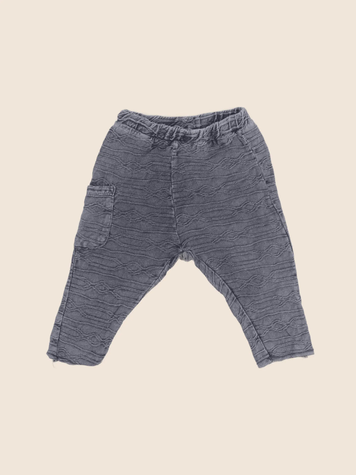 Zara - sarouel gris - 9/12 mois