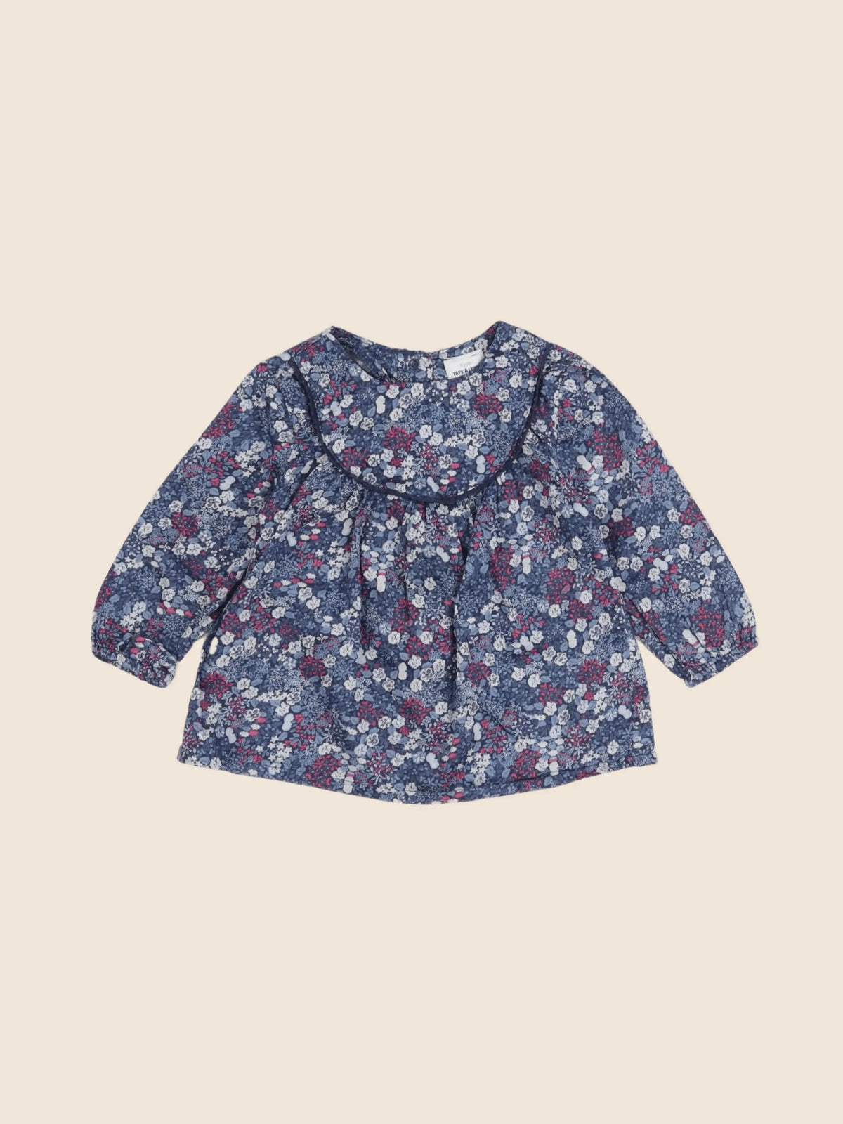 Tape à l'oeil - blouse bleu - 12 mois