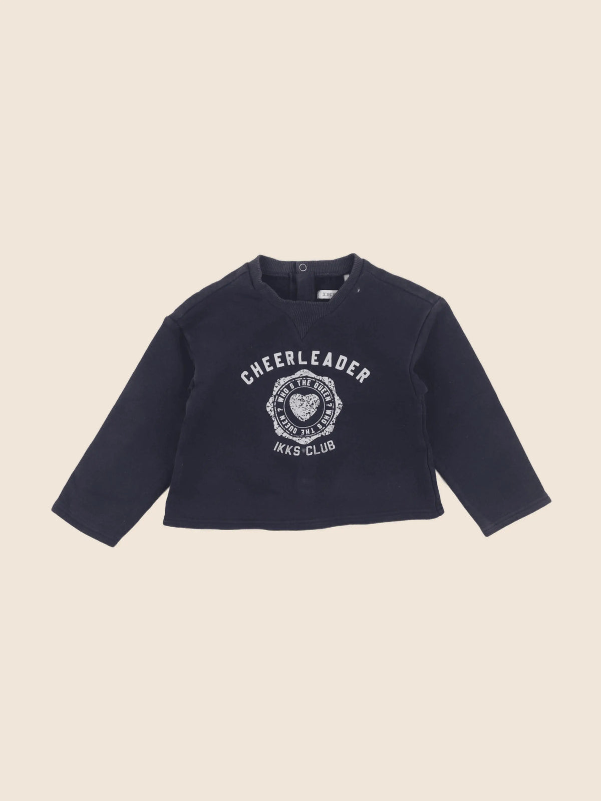IKKS - sweat bleu - 2 ans