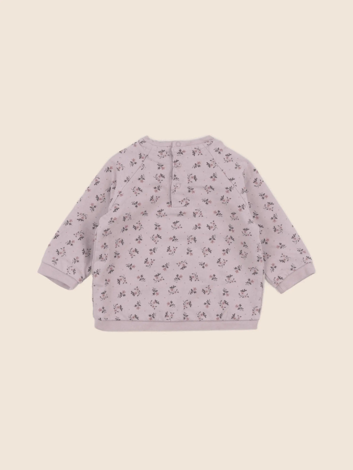 Vertbaudet - sweat rose - 6 mois