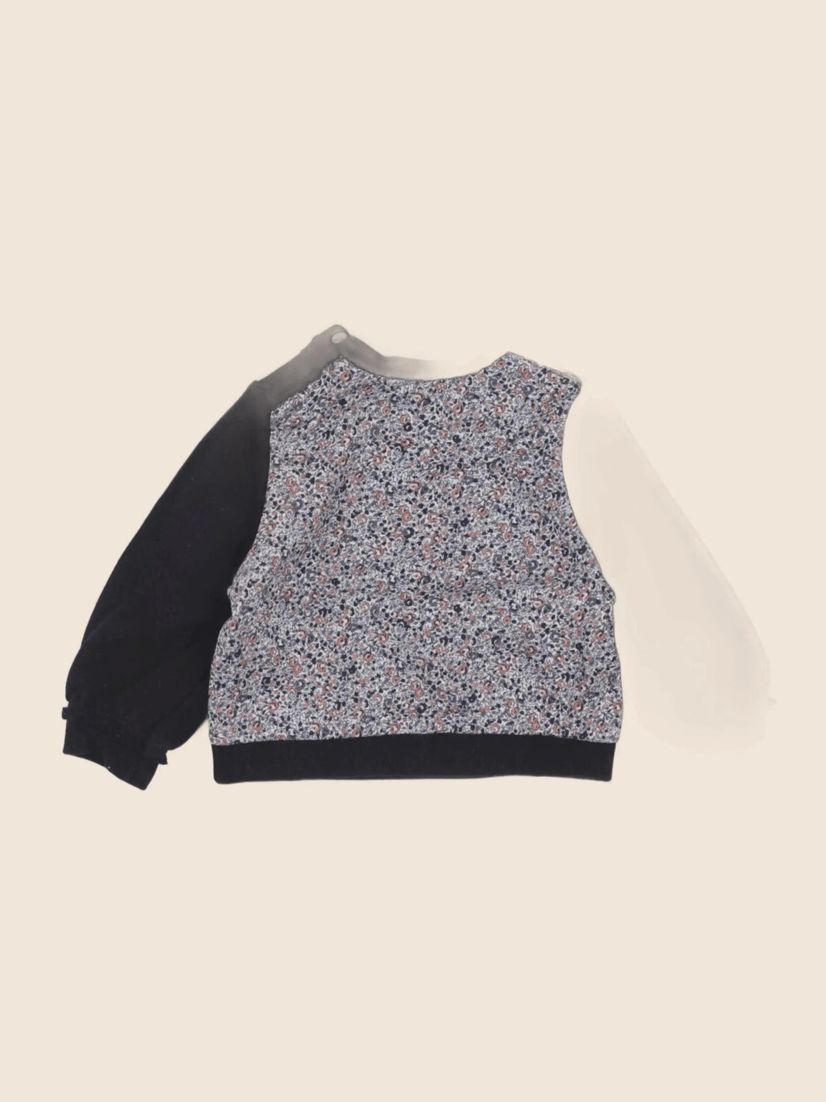 IKKS - sweat bleu - 12 mois