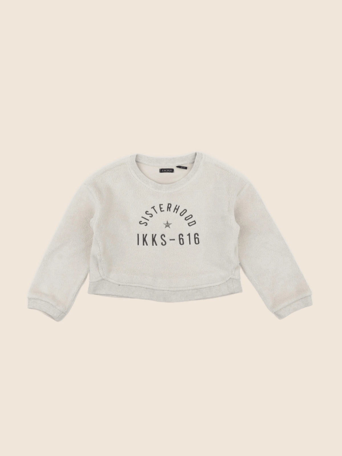 IKKS - sweat beige - 5 ans
