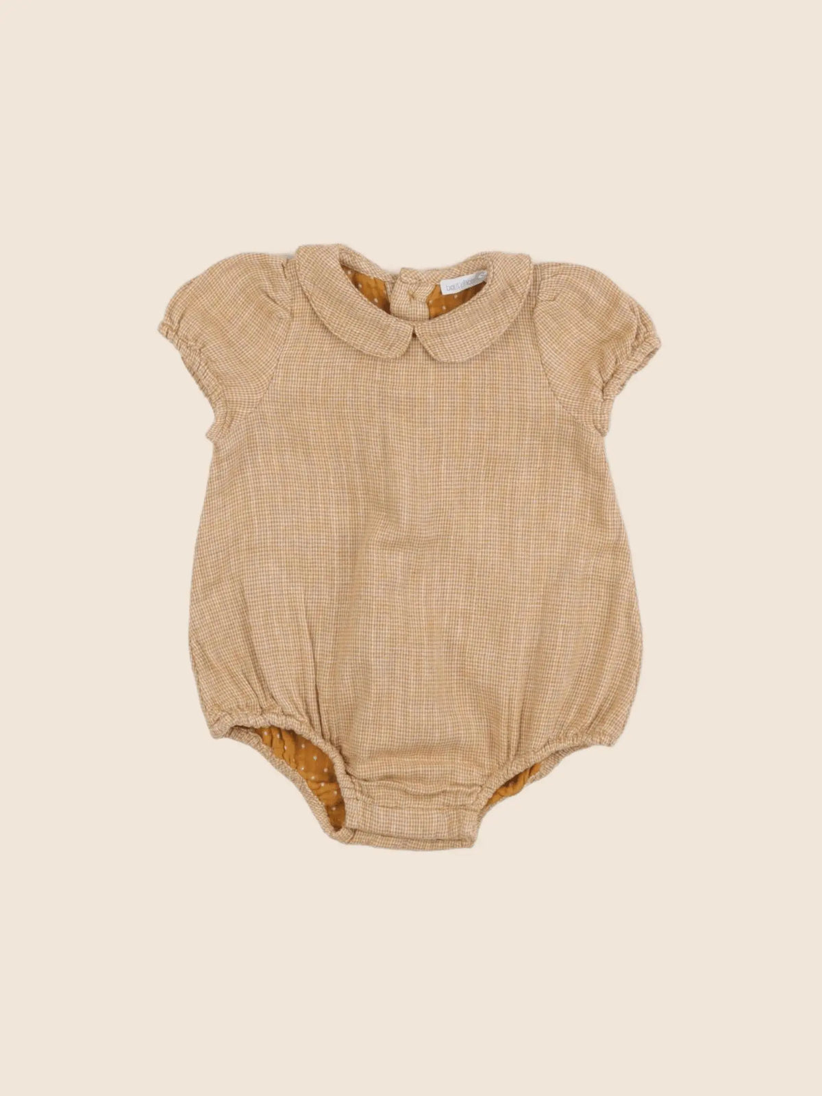 Boutchou - combinaison marron - 3 mois